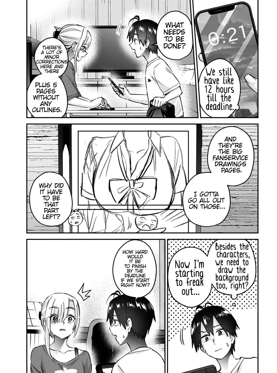 Hajimete no Gal Chapter 170 page 11 - 