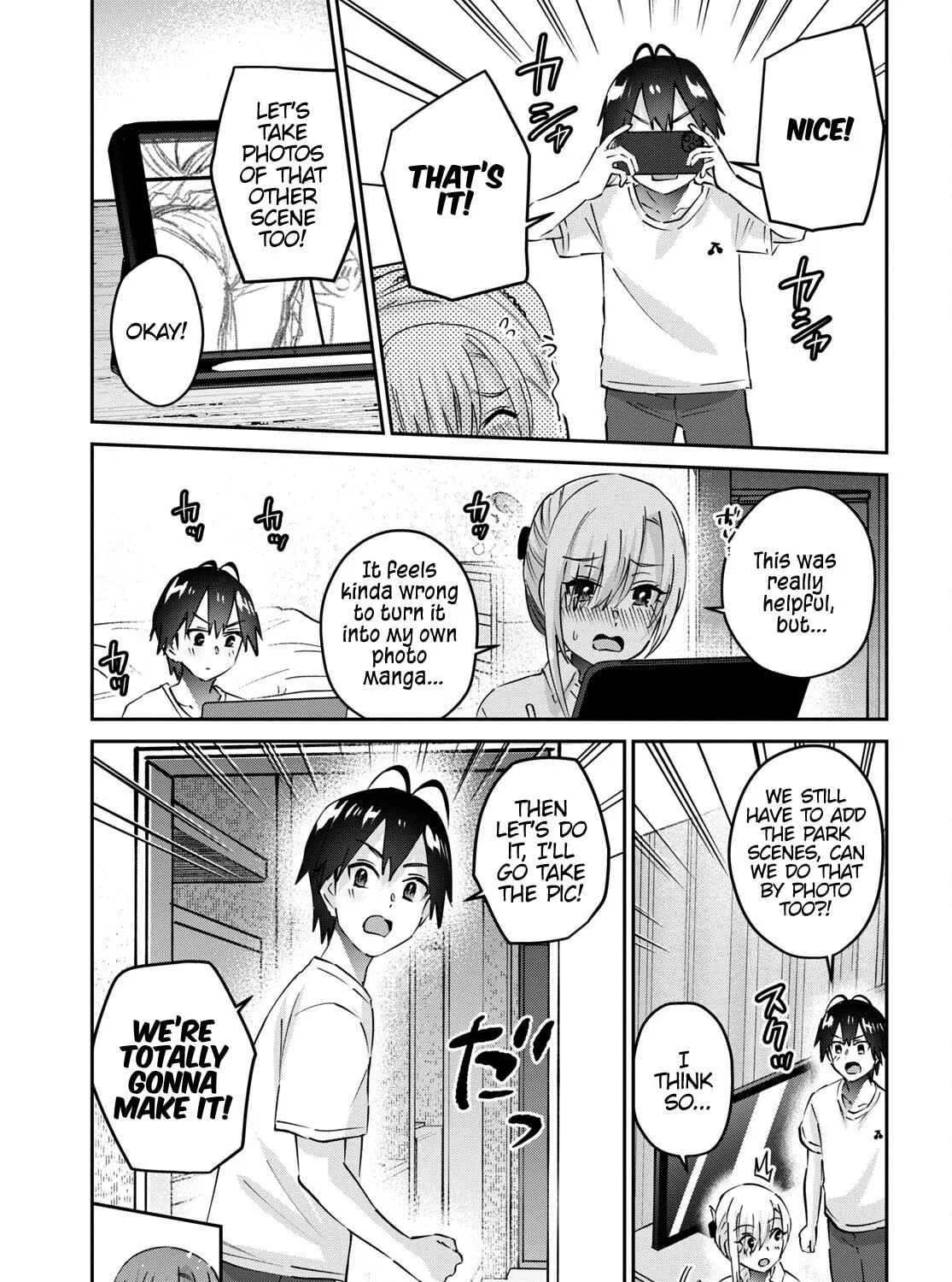 Hajimete no Gal Chapter 170 page 35 - 