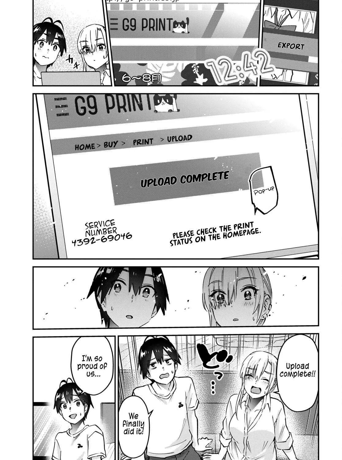 Hajimete no Gal Chapter 170 page 39 - 