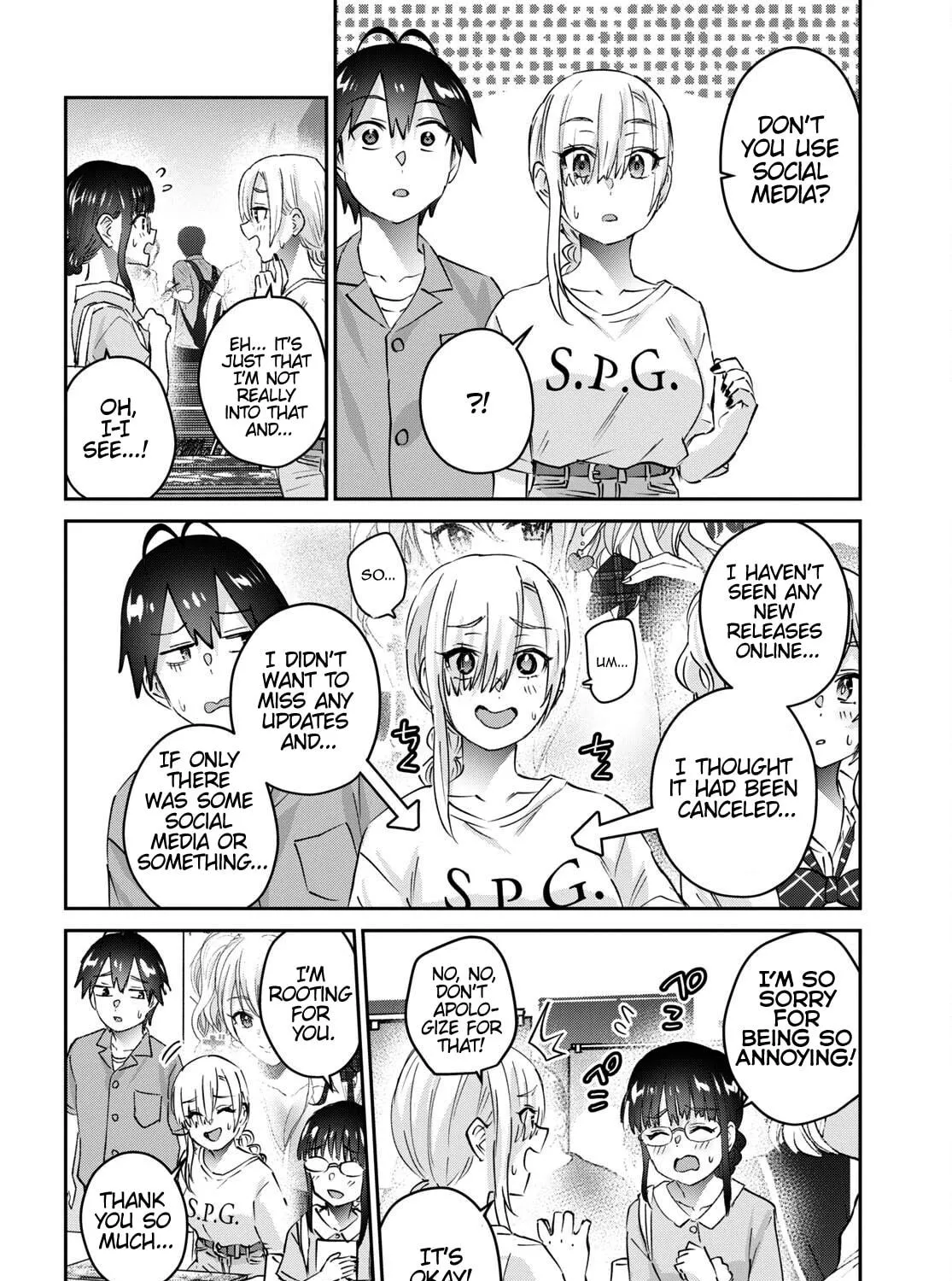 Hajimete no Gal Chapter 171 page 17 - 
