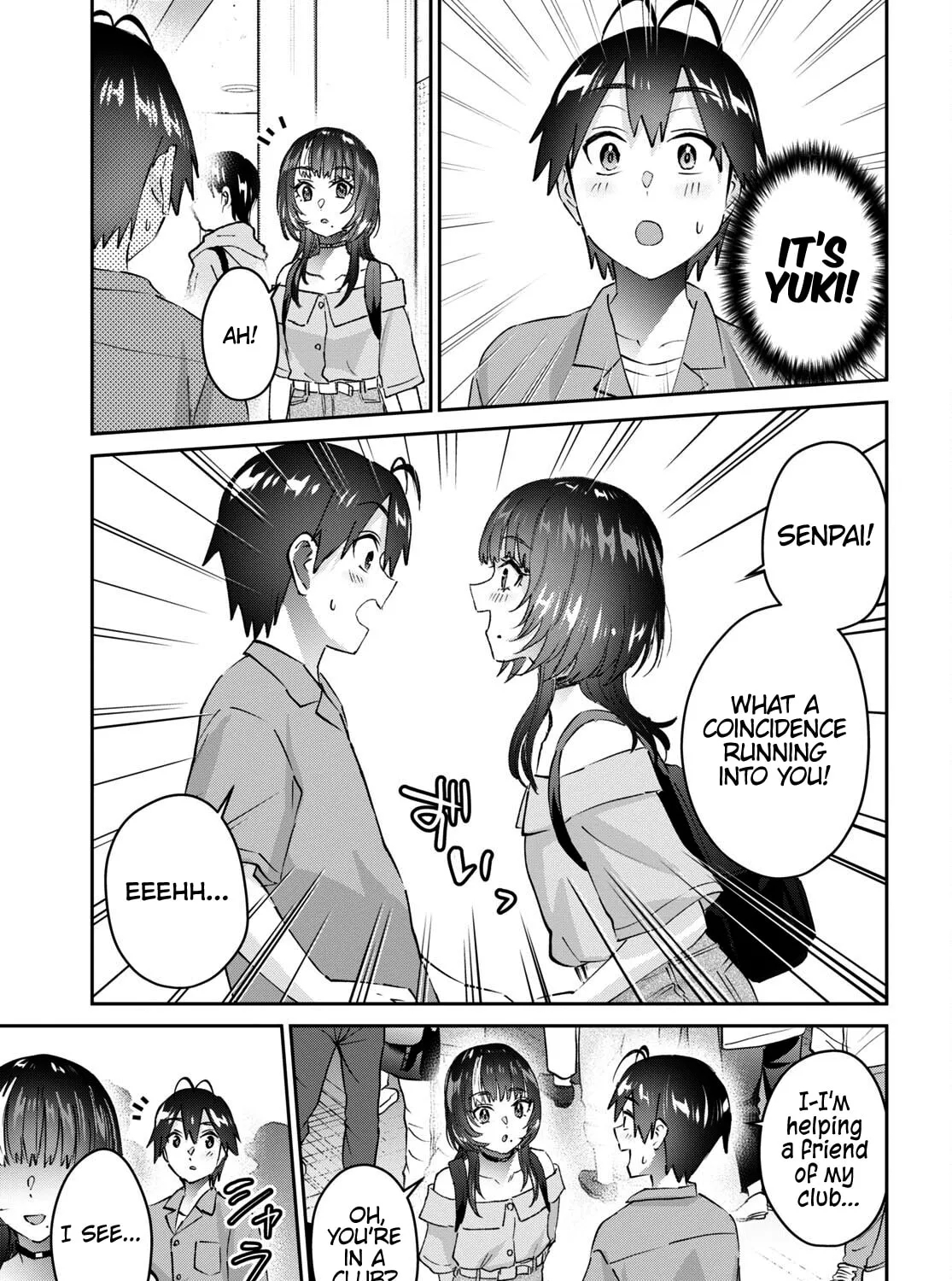 Hajimete no Gal Chapter 171 page 27 - 