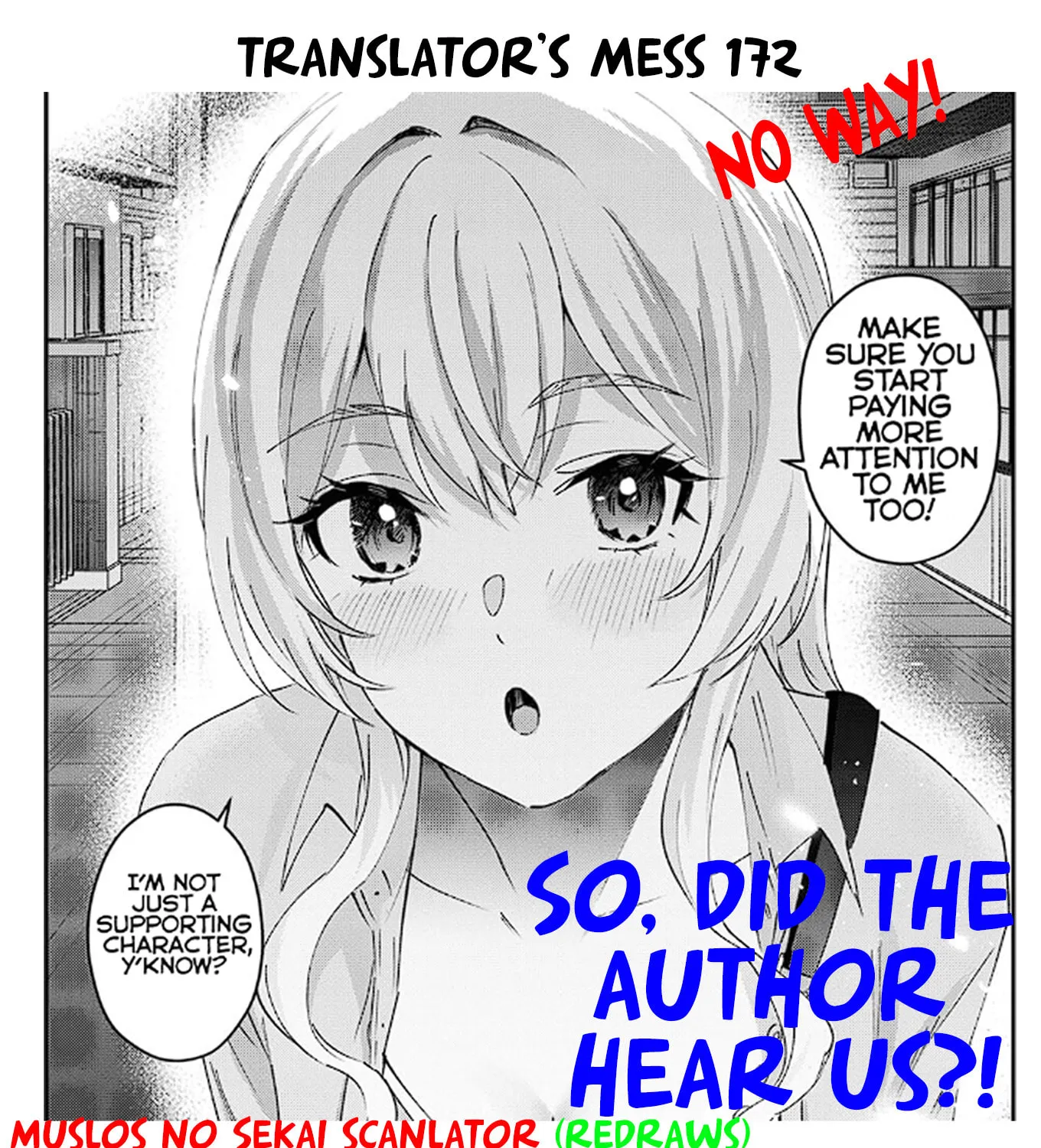 Hajimete no Gal Chapter 172 page 22 - 