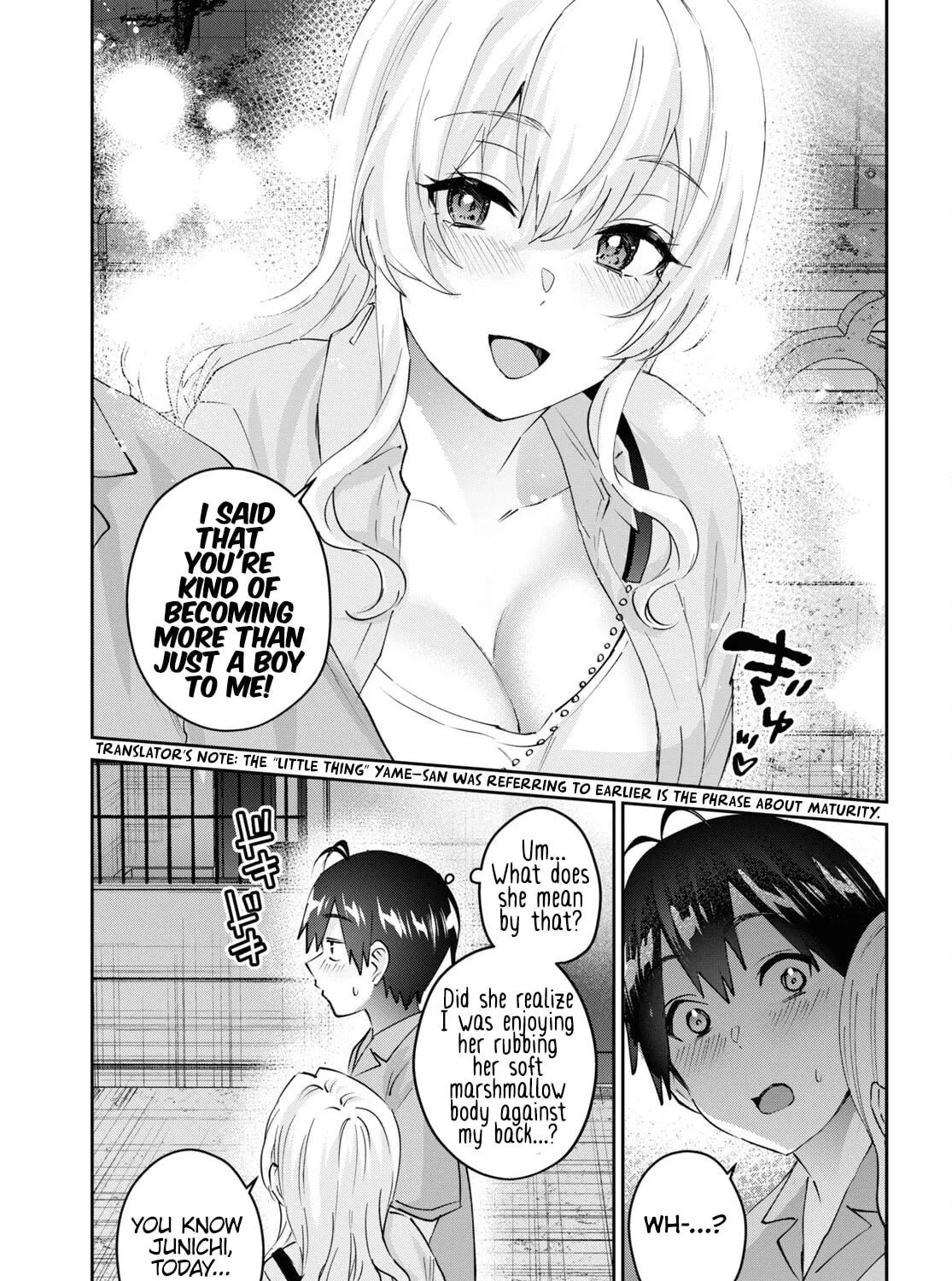 Hajimete no Gal Chapter 172 page 10 - 