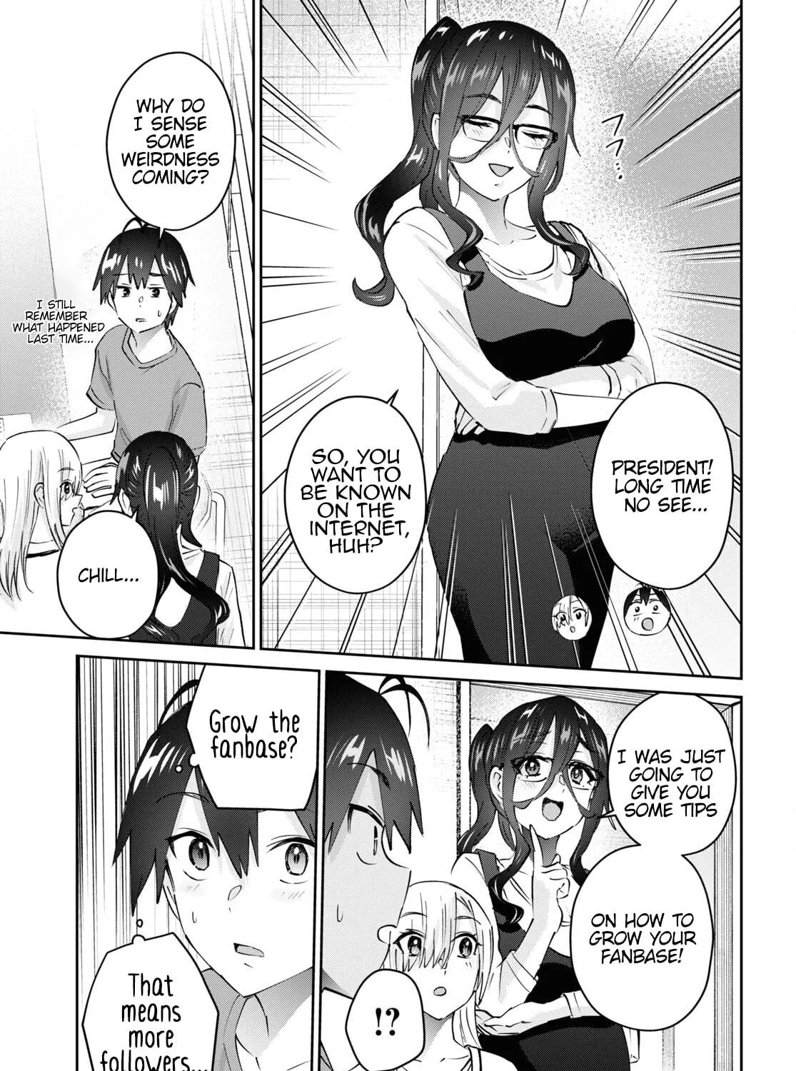 Hajimete no Gal Chapter 173 page 17 - 
