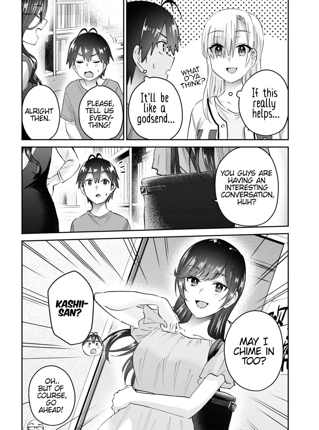 Hajimete no Gal Chapter 173 page 19 - 