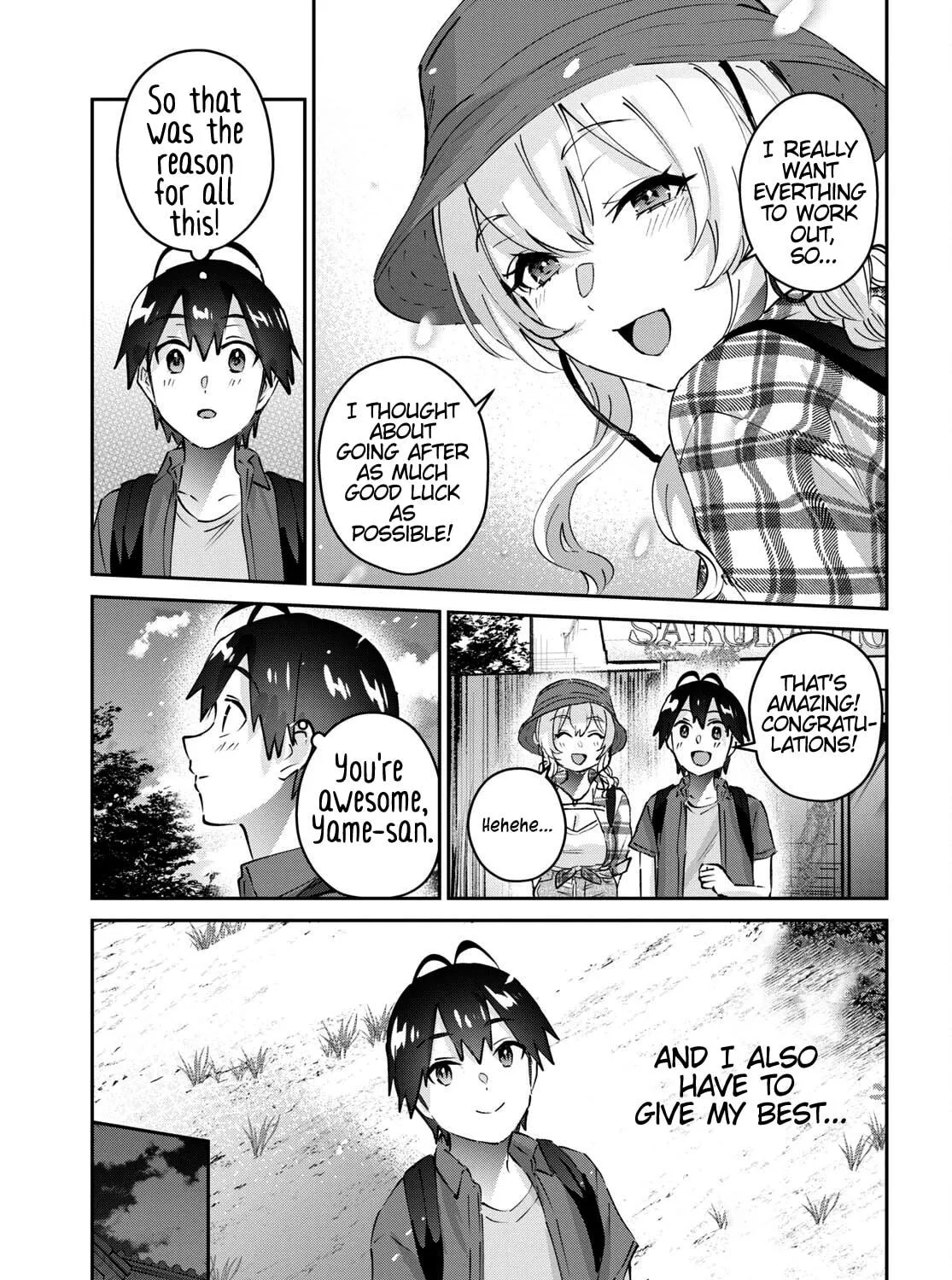 Hajimete no Gal Chapter 176 page 34 - 