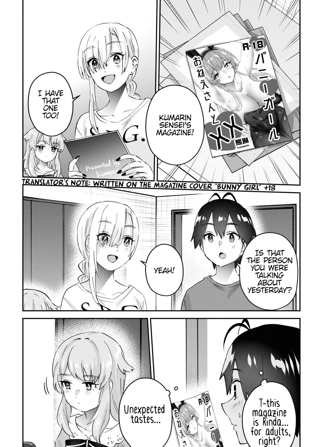 Hajimete no Gal Chapter 177 page 36 - 