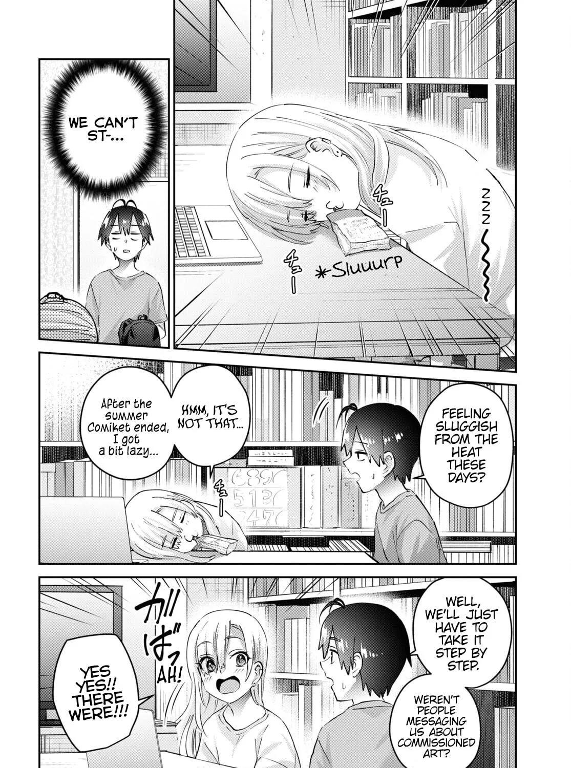 Hajimete no Gal Chapter 177 page 8 - 
