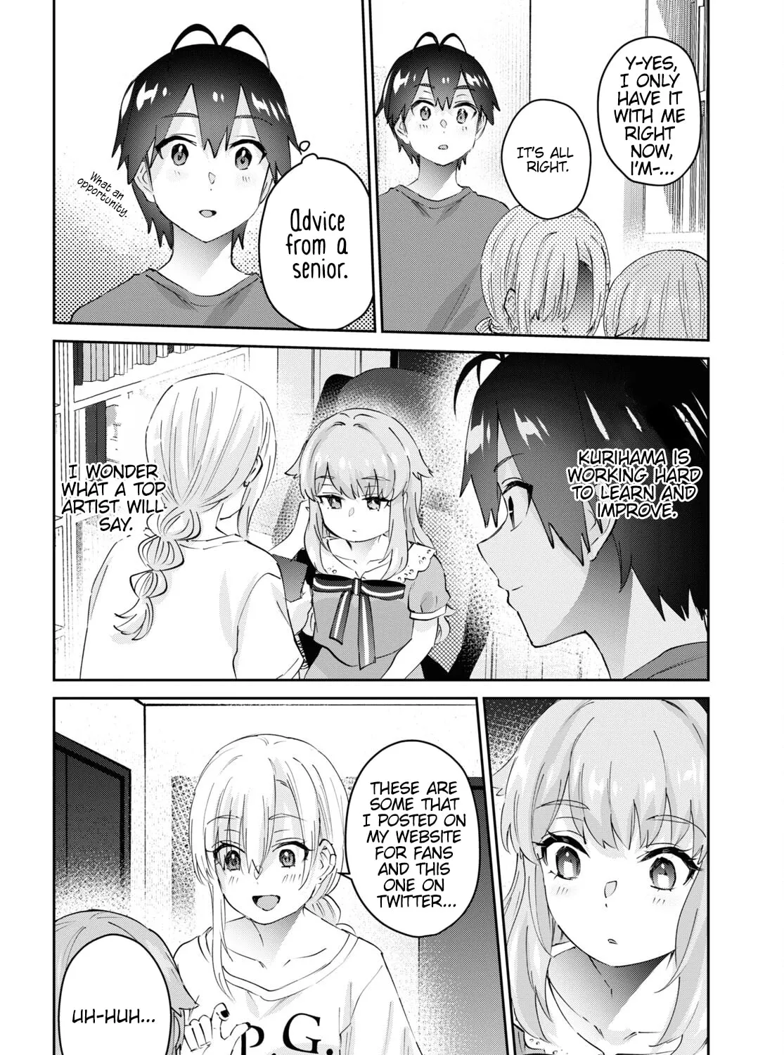 Hajimete no Gal Chapter 178 page 24 - 