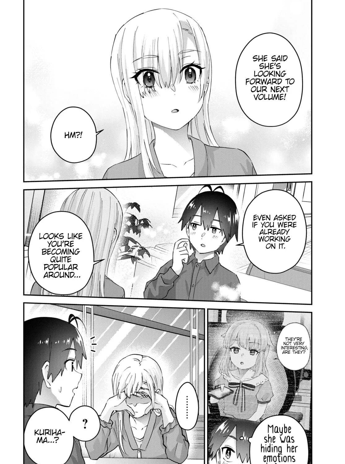Hajimete no Gal Chapter 180 page 11 - 