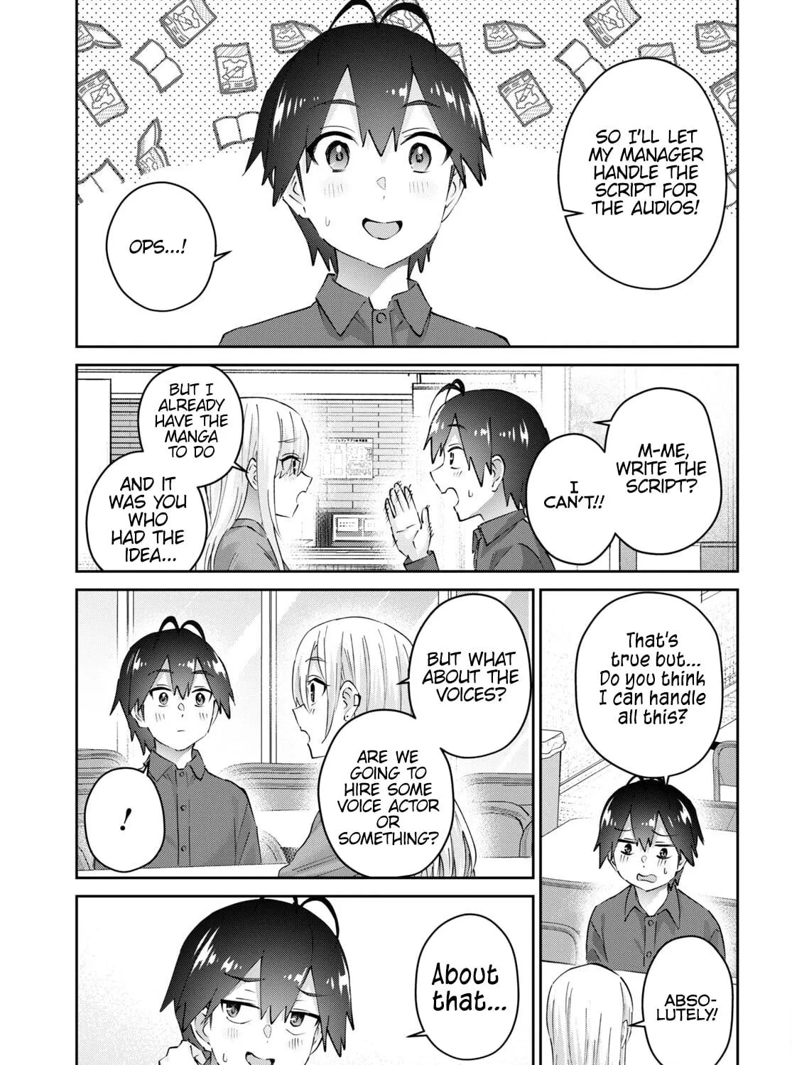 Hajimete no Gal Chapter 180 page 17 - 