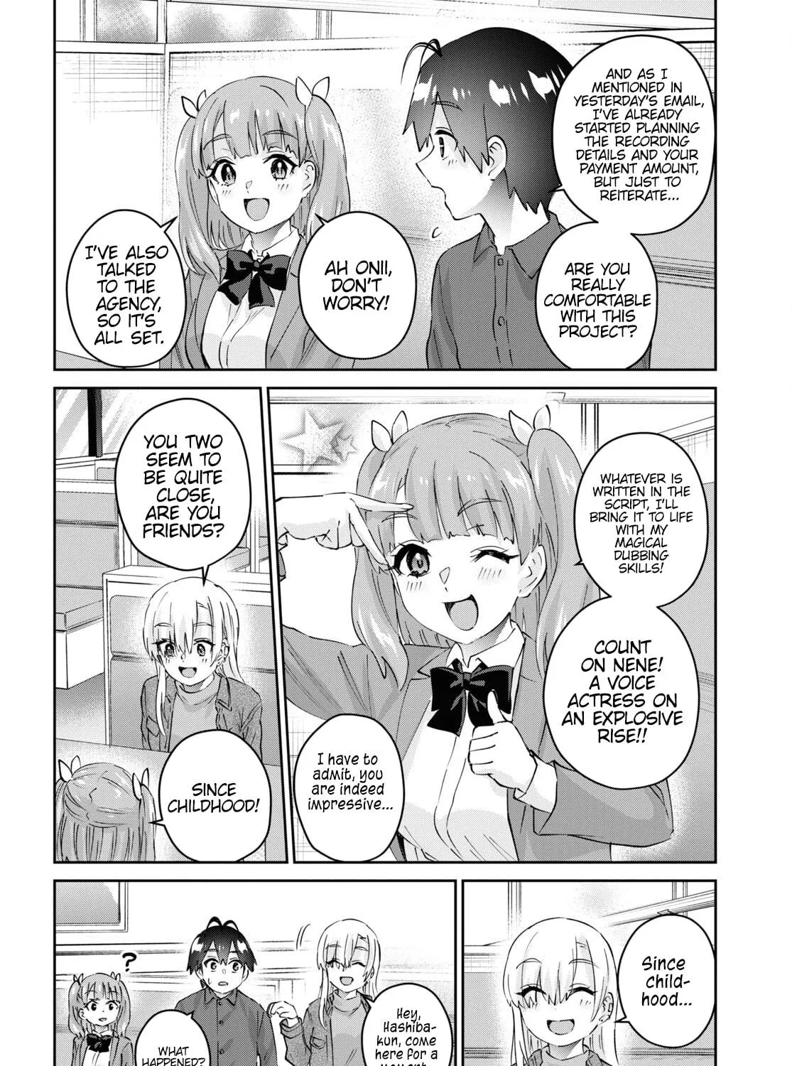 Hajimete no Gal Chapter 180 page 23 - 