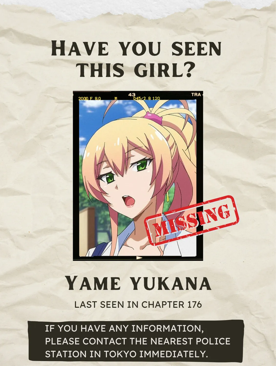 Hajimete no Gal Chapter 181 page 51 - 