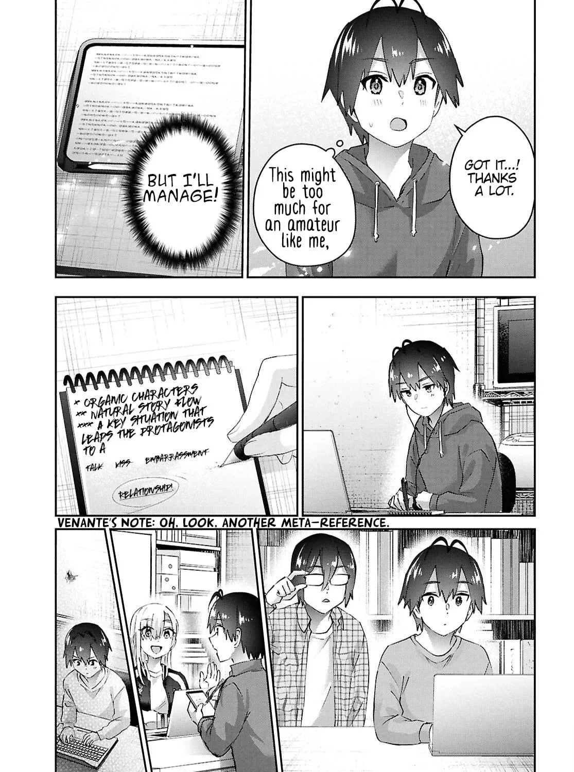 Hajimete no Gal Chapter 182 page 11 - 