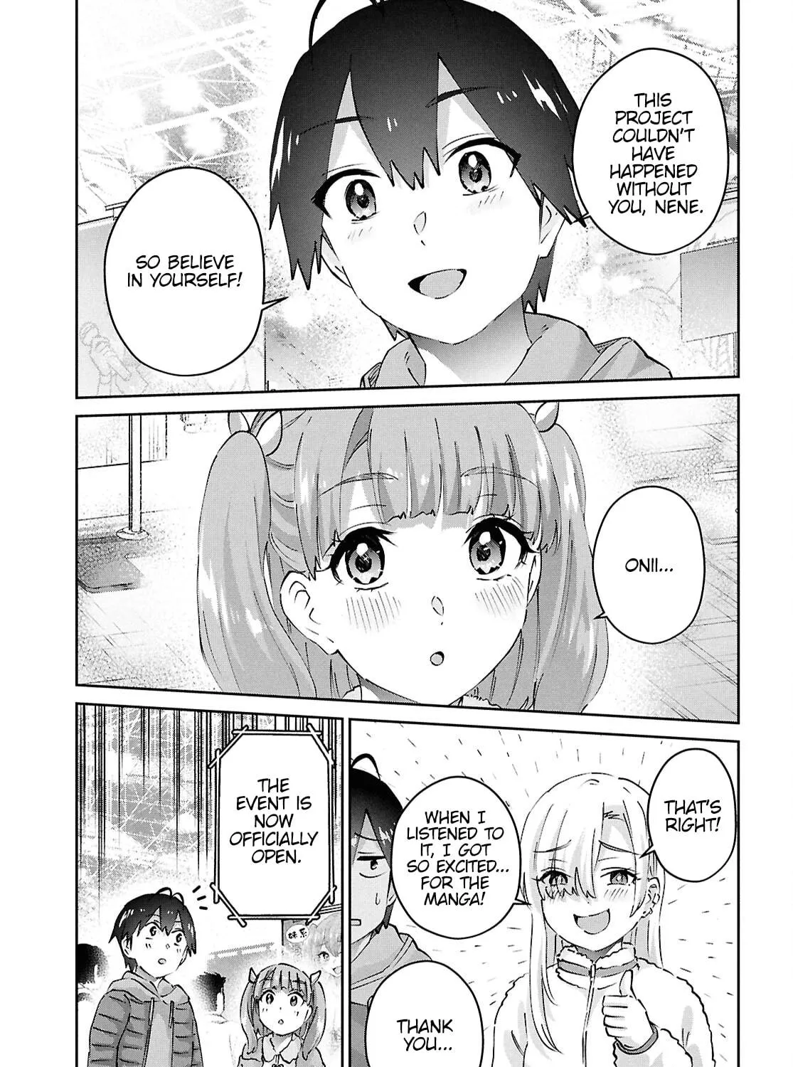 Hajimete no Gal Chapter 185 page 9 - 