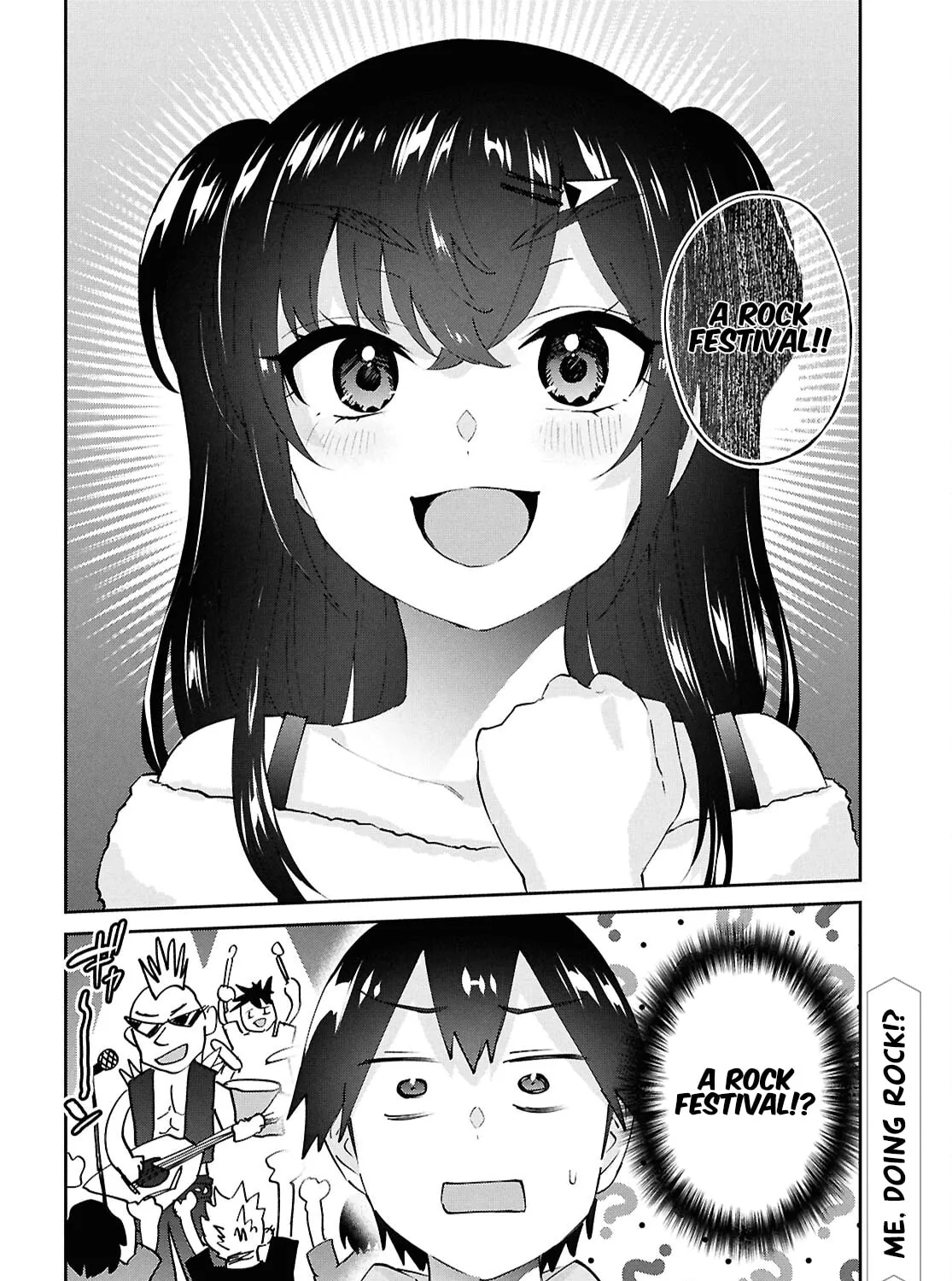 Hajimete no Gal Chapter 186 page 21 - 
