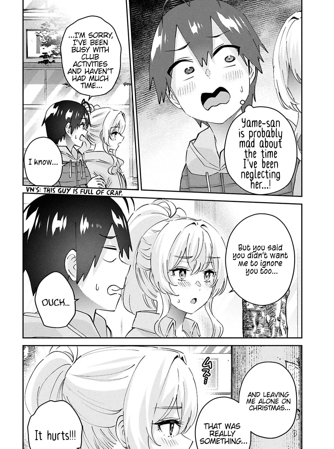 Hajimete no Gal Chapter 187 page 21 - 