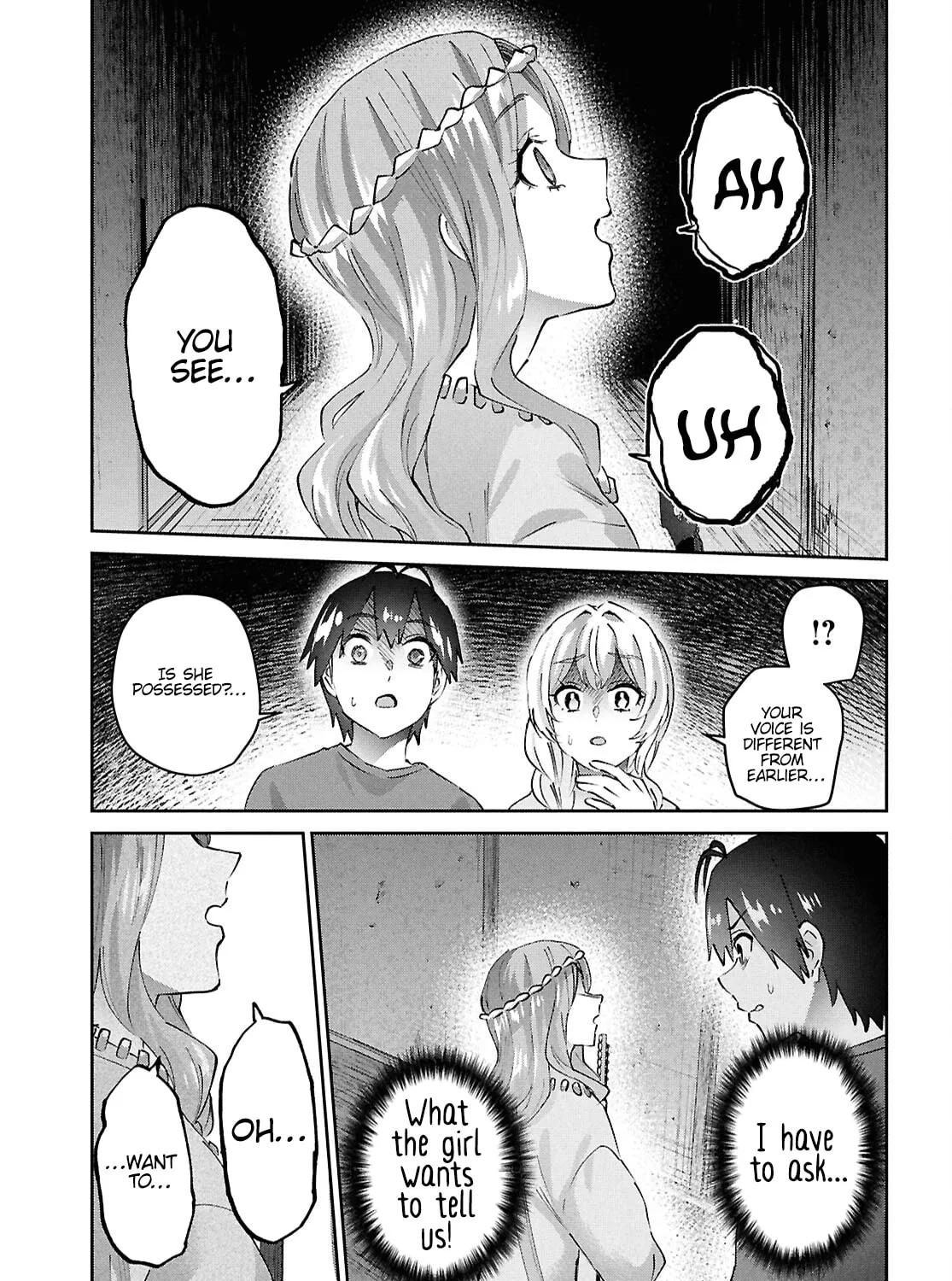 Hajimete no Gal Chapter 190 page 21 - 