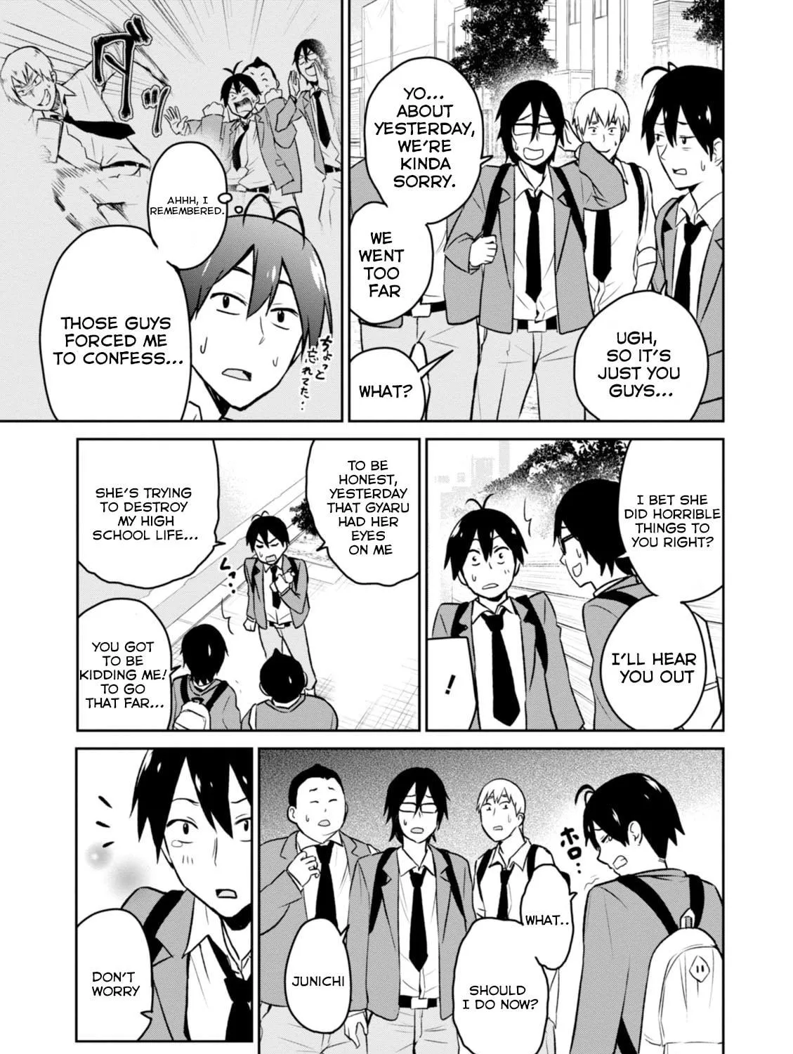 Hajimete no Gal Chapter 3 page 10 - 