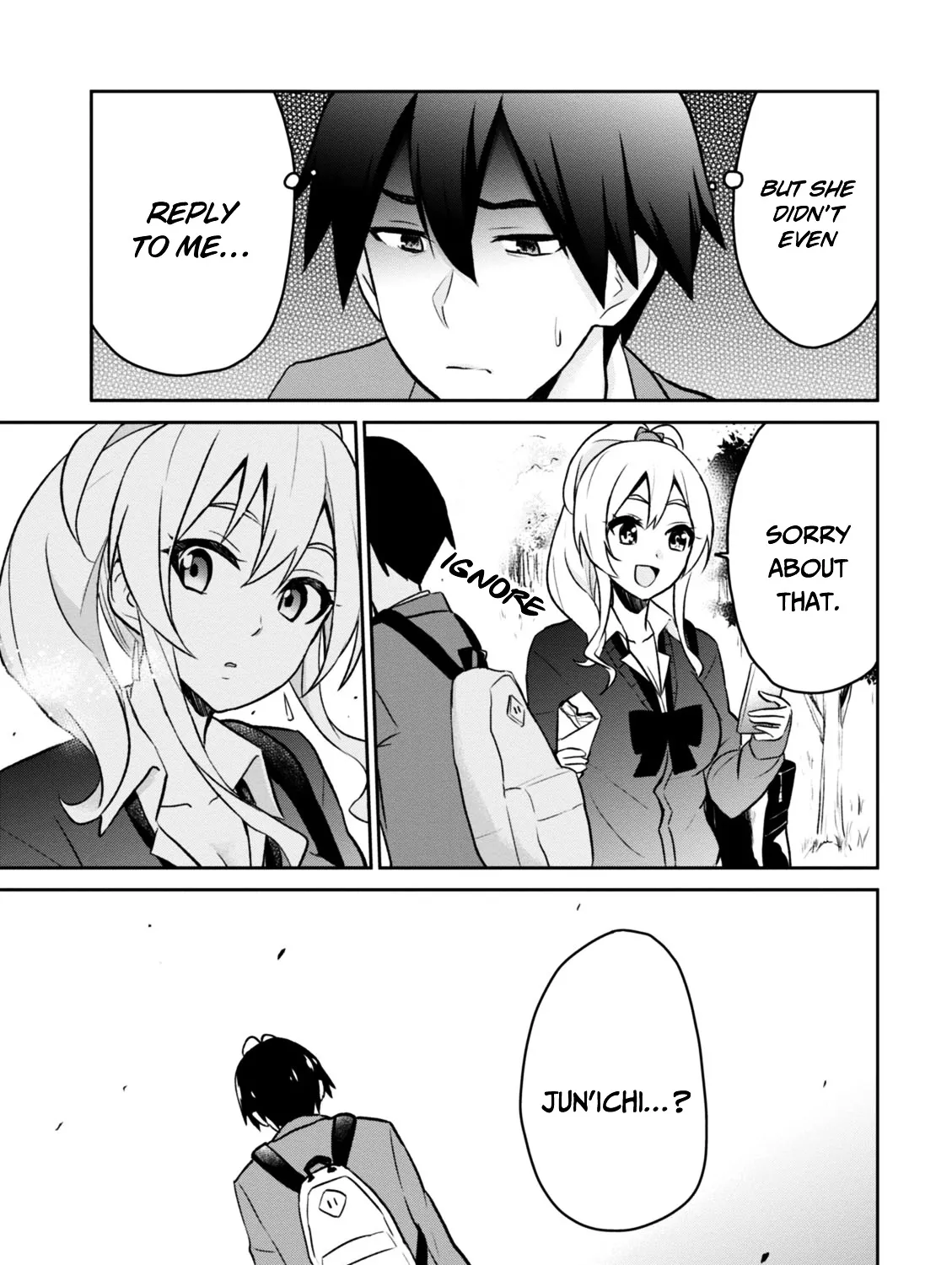 Hajimete no Gal Chapter 8.1 page 13 - 