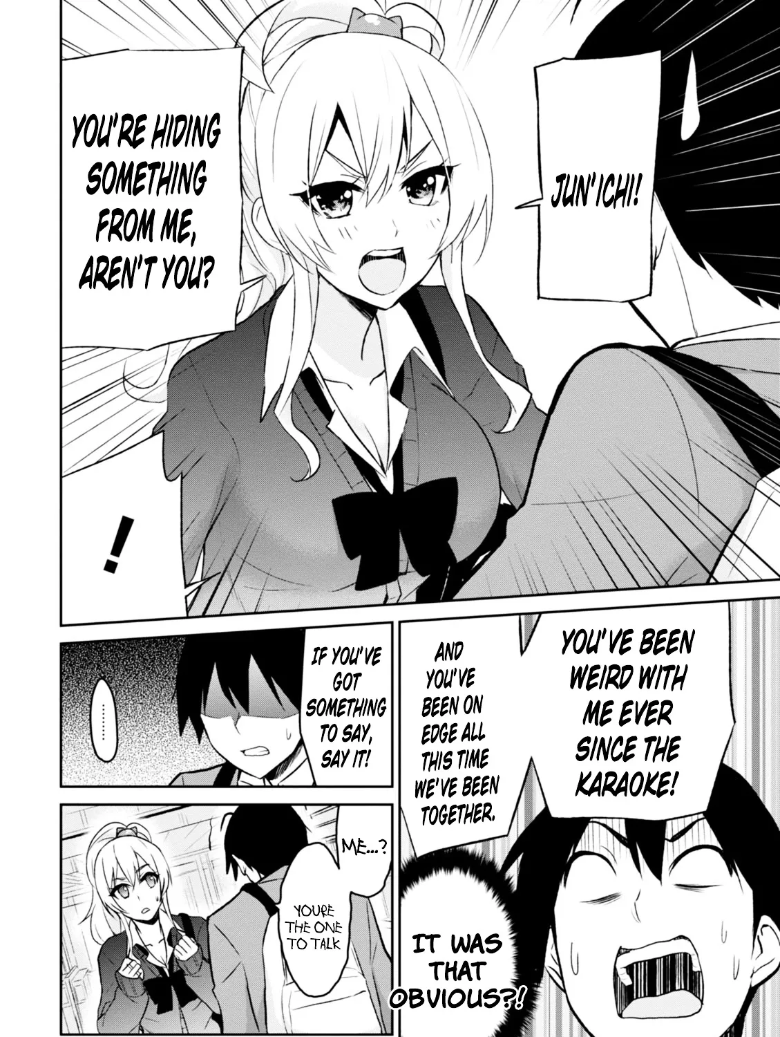 Hajimete no Gal Chapter 8.1 page 19 - 