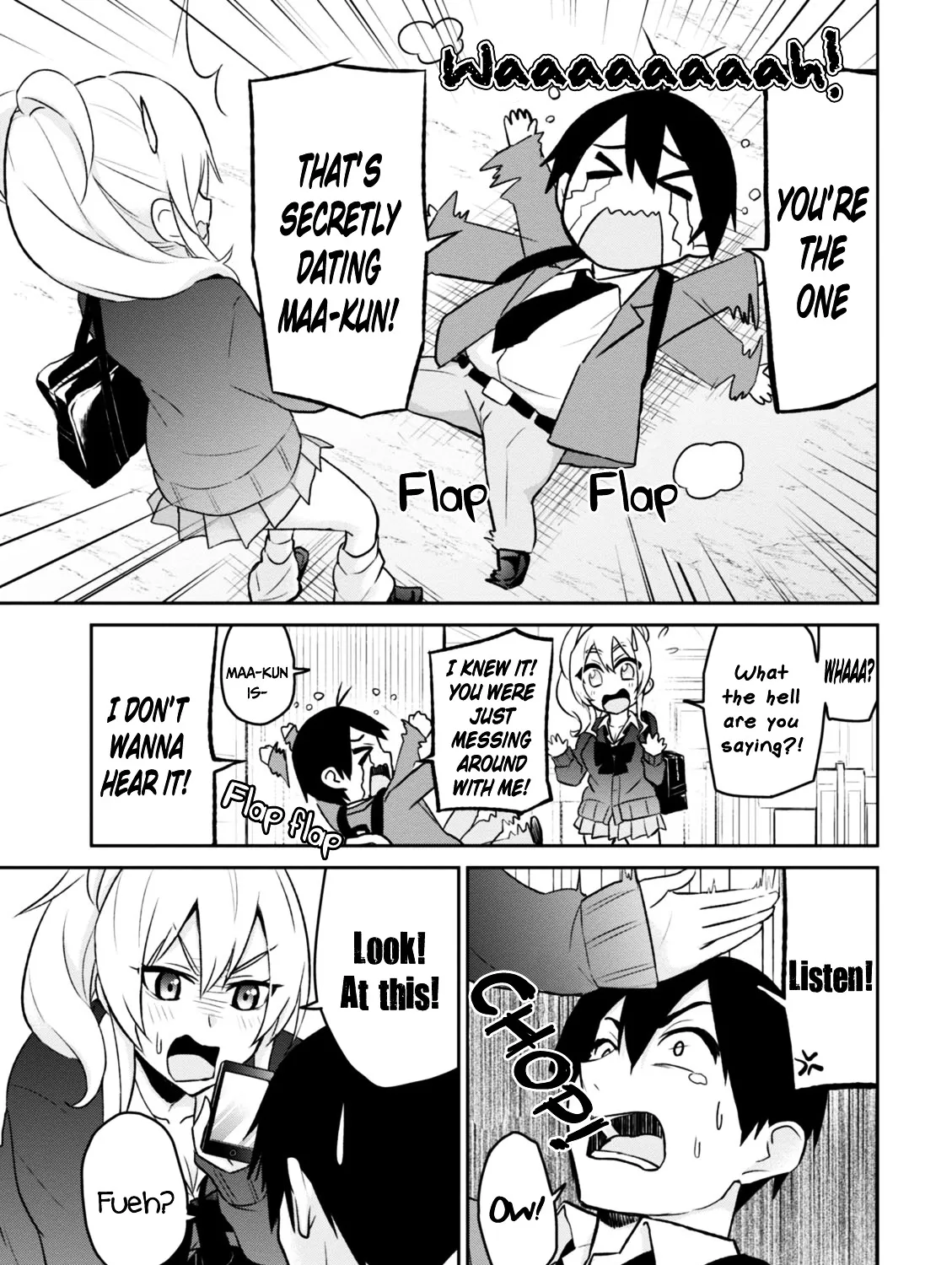 Hajimete no Gal Chapter 8.1 page 21 - 