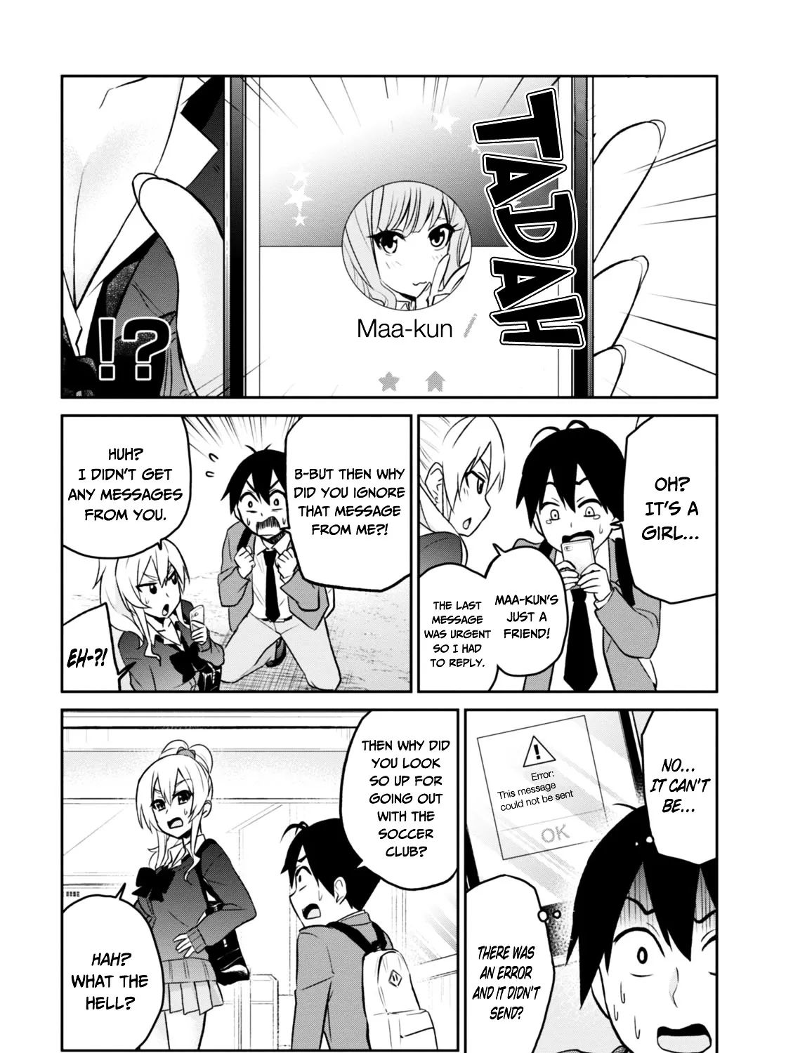 Hajimete no Gal Chapter 8.1 page 23 - 