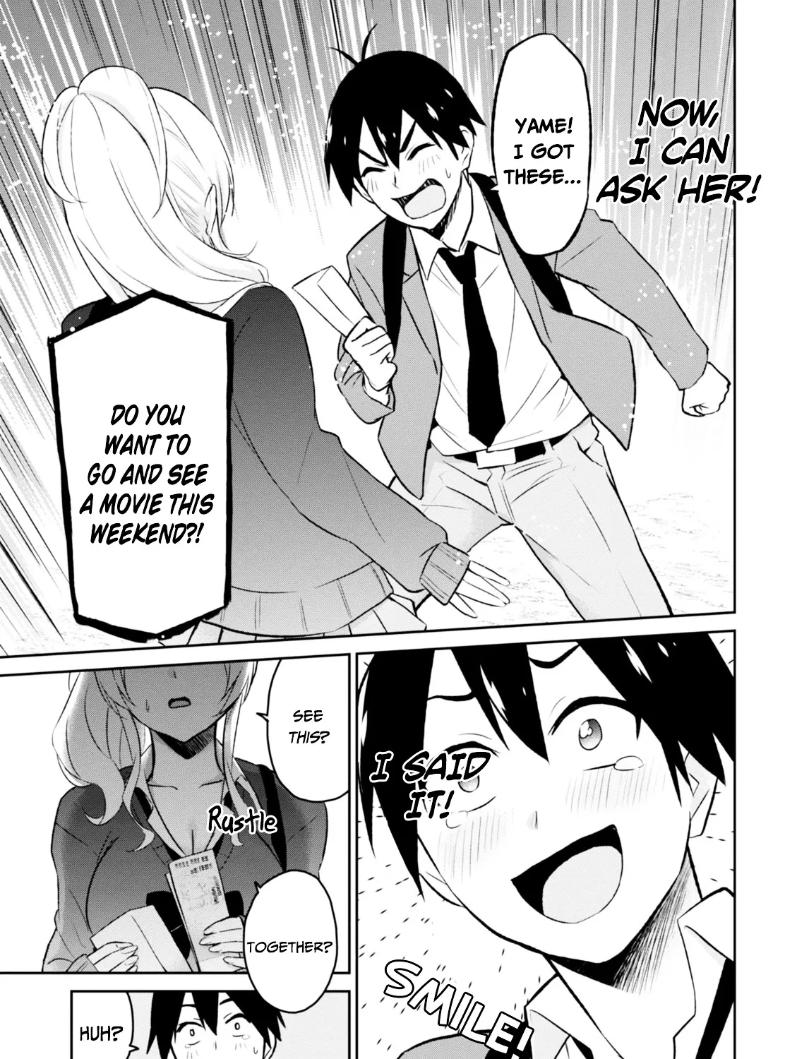 Hajimete no Gal Chapter 8.1 page 33 - 
