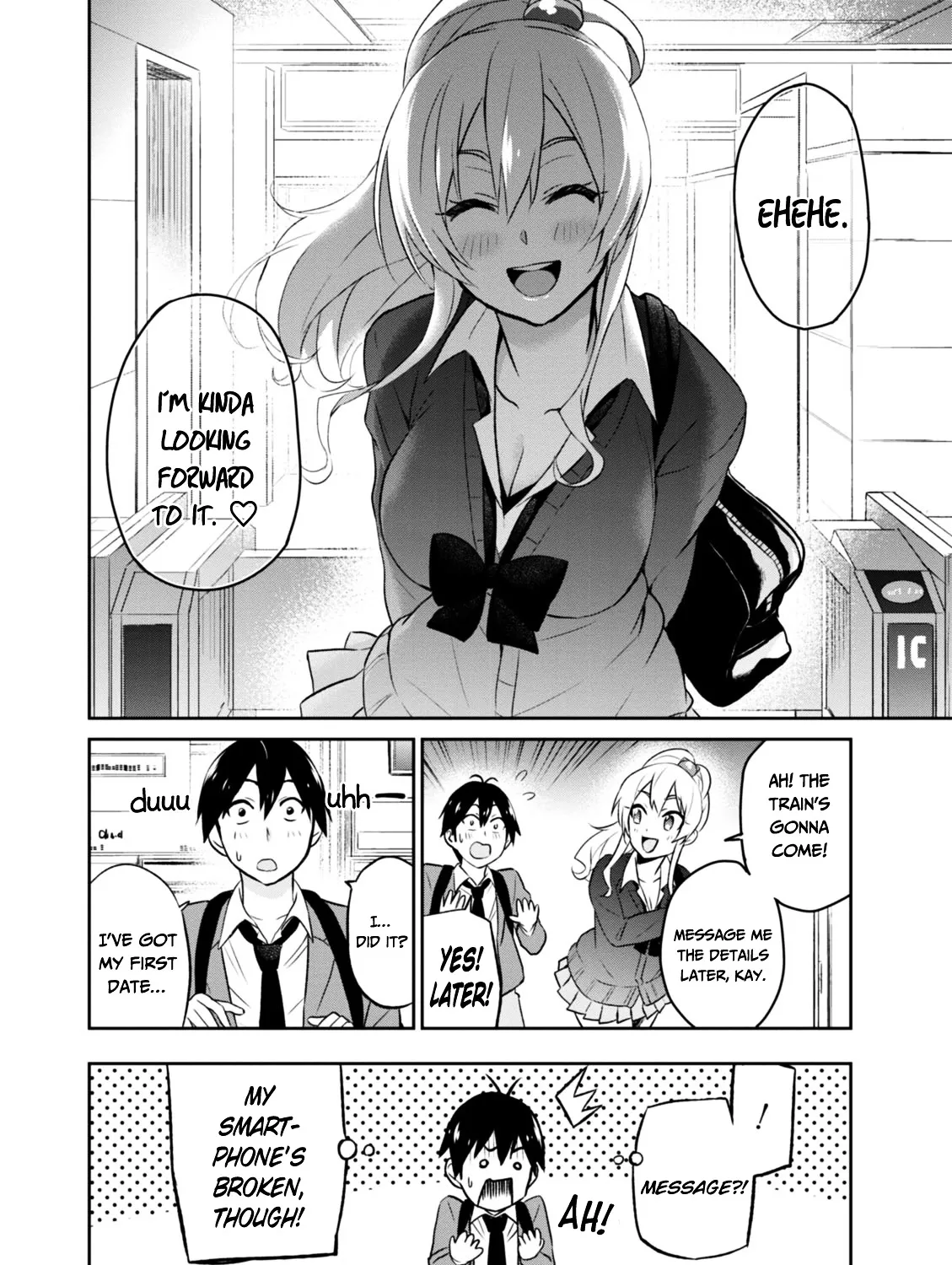 Hajimete no Gal Chapter 8.1 page 39 - 
