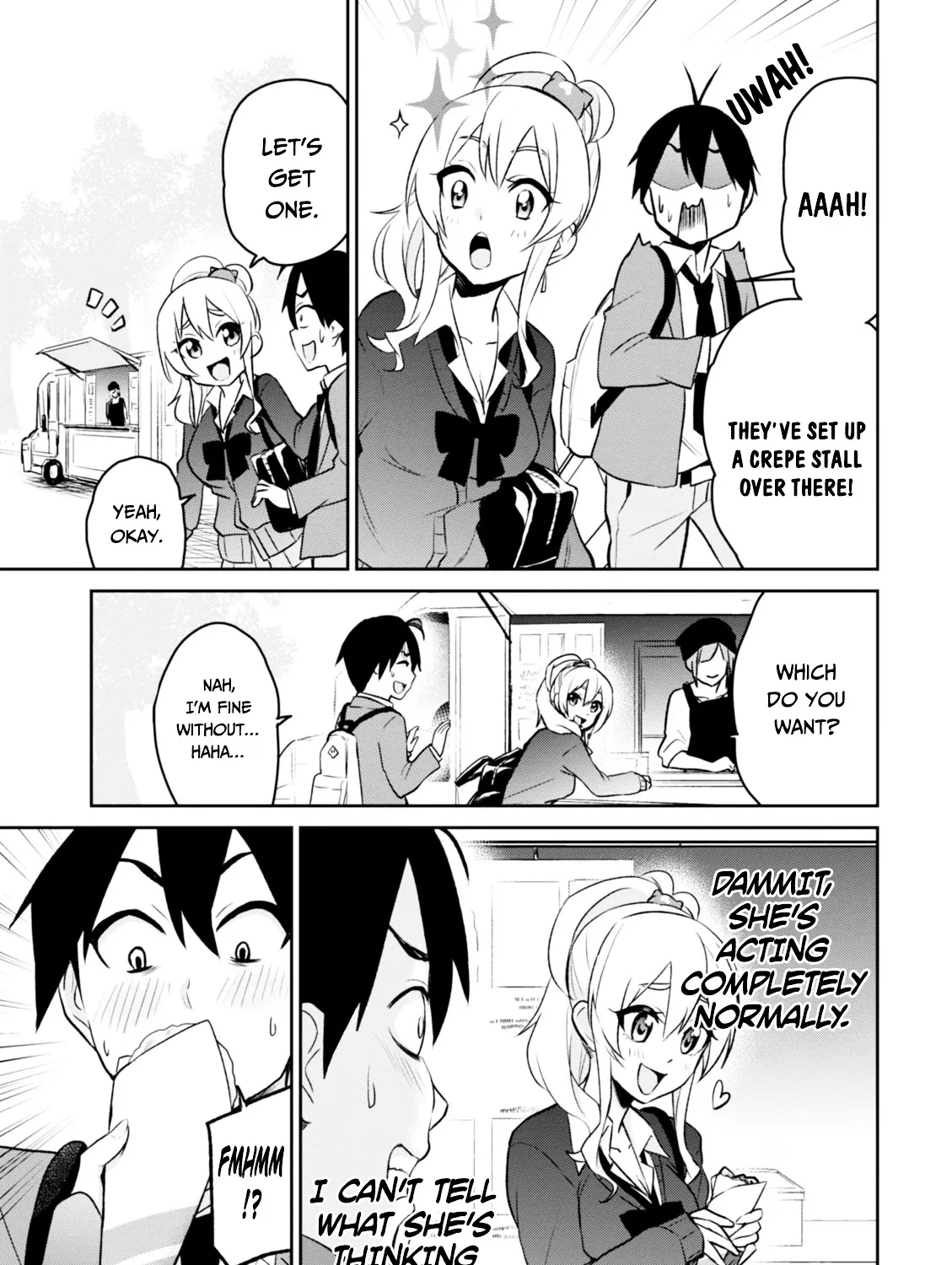 Hajimete no Gal Chapter 8.1 page 5 - 