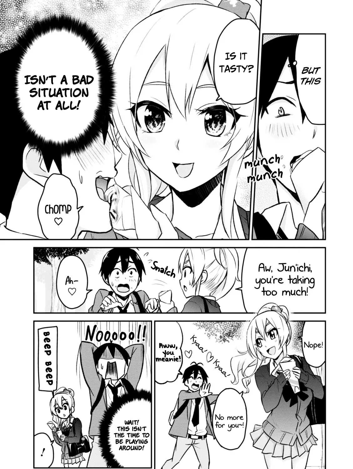 Hajimete no Gal Chapter 8.1 page 9 - 