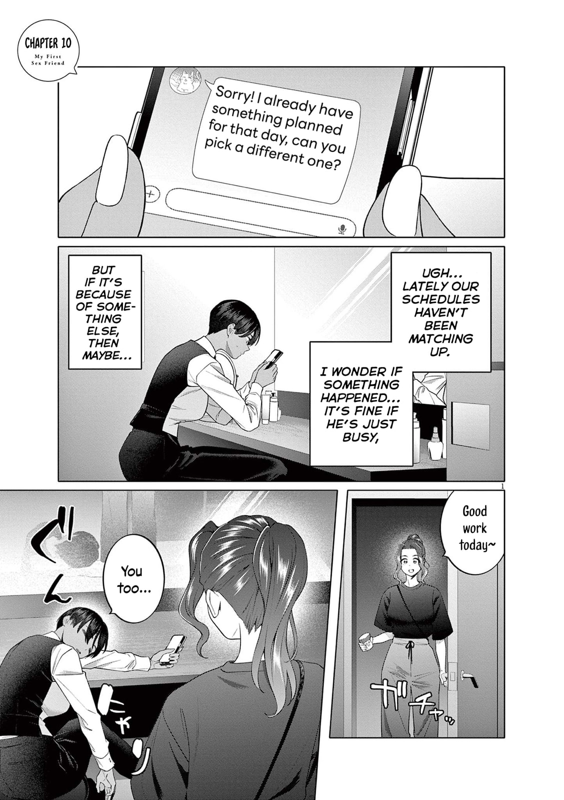 Hajimete no Sexfriend Chapter 10 page 2 - 