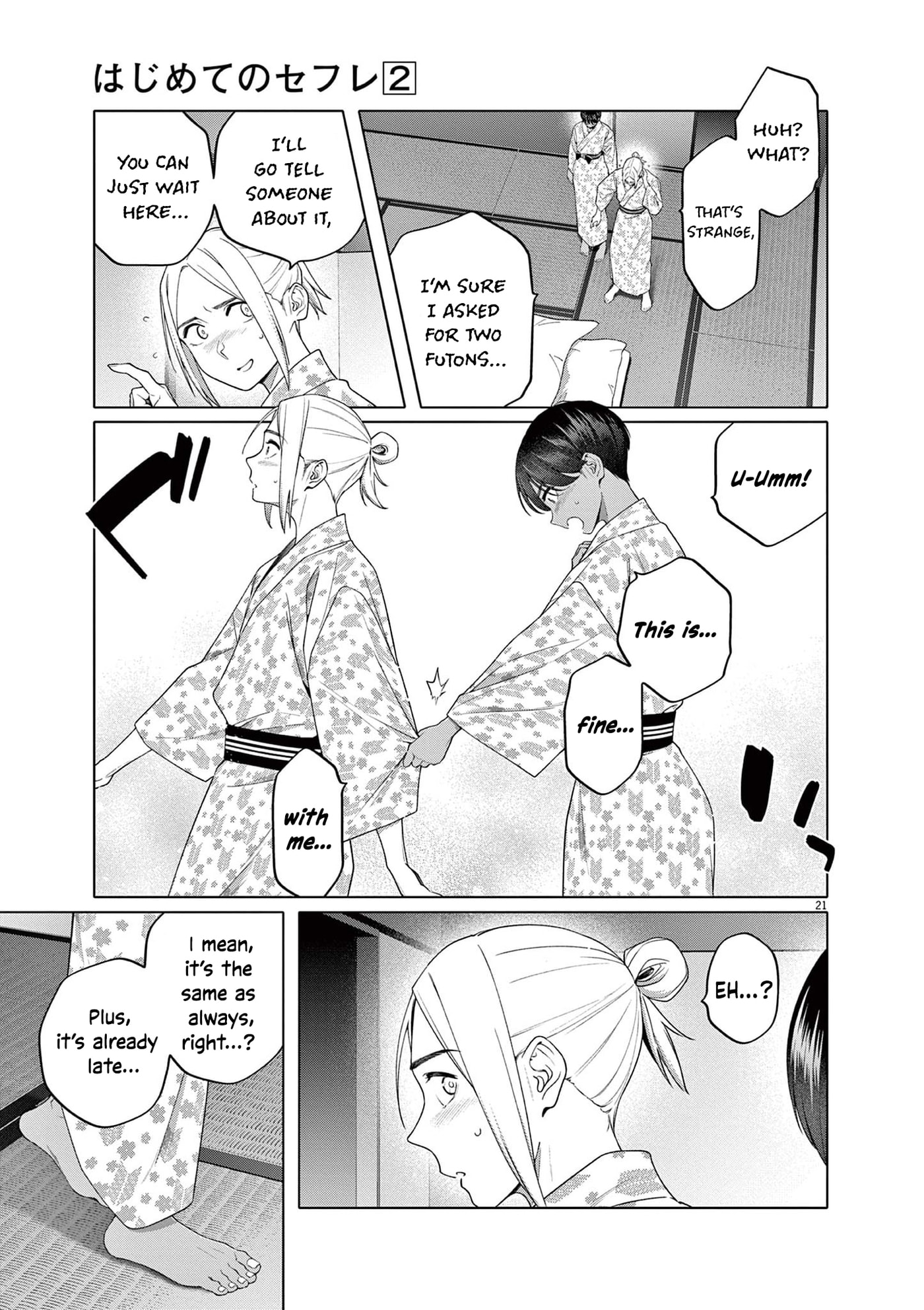 Hajimete no Sexfriend Chapter 13 page 22 - 