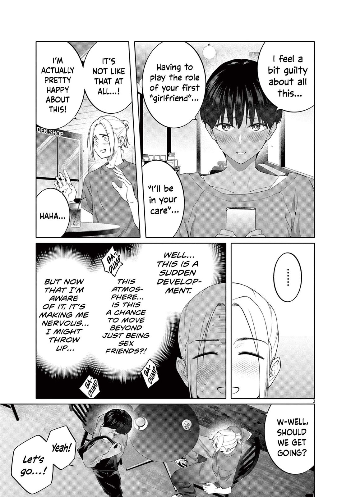 Hajimete no Sexfriend Chapter 7 page 4 - 