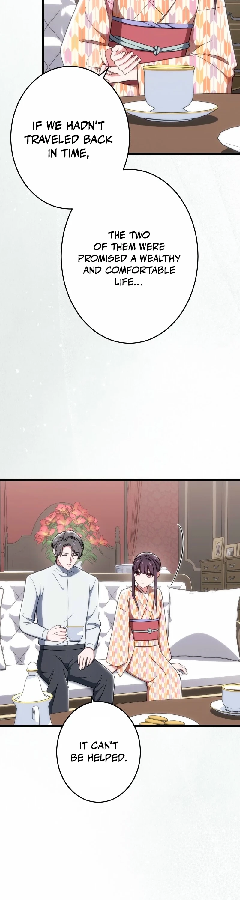 Hakkou Kazoku Reijou wa Toki o Modorite Kaerizaku Chapter 35 page 37 - 
