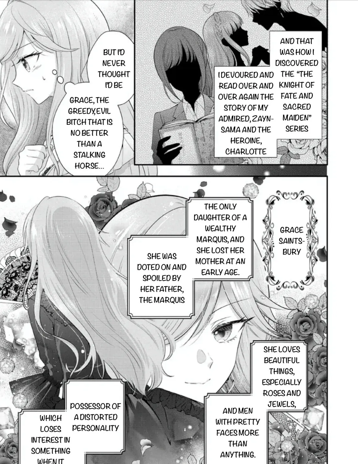 Hakyoku Yotei no Akujo no Hazu ga, Reitetsu Koushaku-sama ga Wakaretekuremasen! Chapter 1.1 page 8 - 