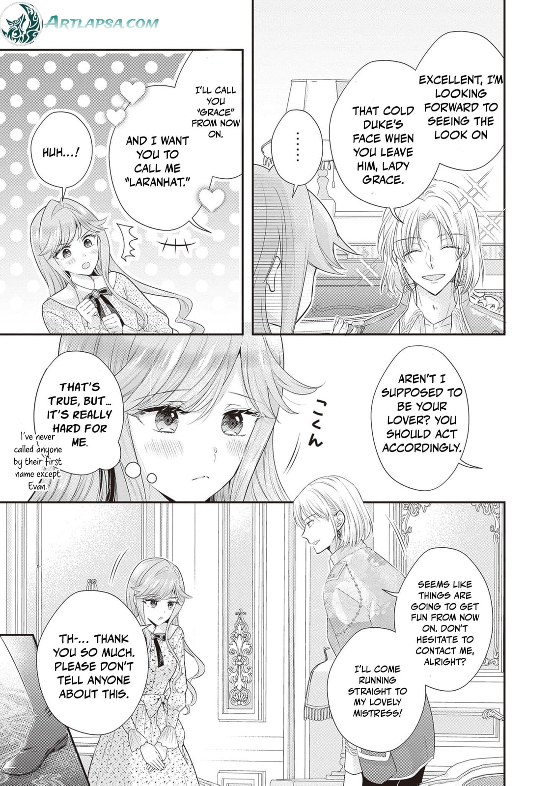 Hakyoku Yotei no Akujo no Hazu ga, Reitetsu Koushaku-sama ga Wakaretekuremasen! Chapter 10 page 6 - 