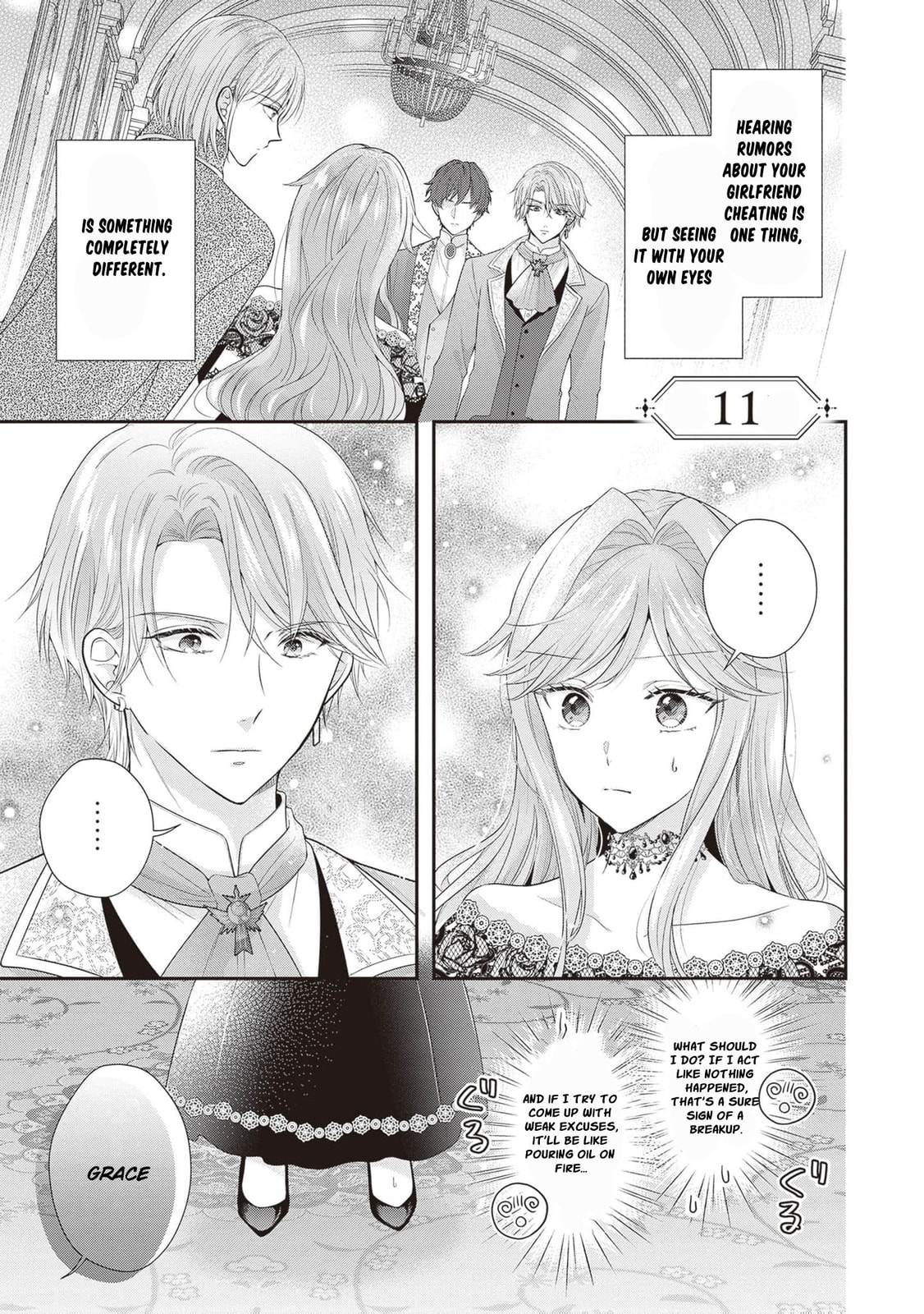 Hakyoku Yotei no Akujo no Hazu ga, Reitetsu Koushaku-sama ga Wakaretekuremasen! Chapter 11 page 4 - 