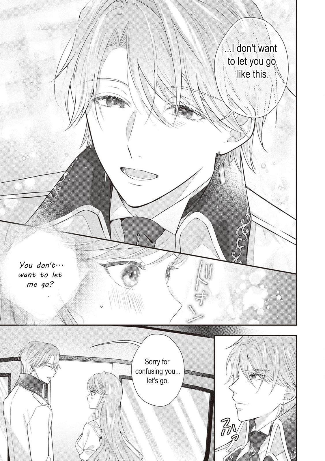 Hakyoku Yotei no Akujo no Hazu ga, Reitetsu Koushaku-sama ga Wakaretekuremasen! Chapter 14 page 8 - 