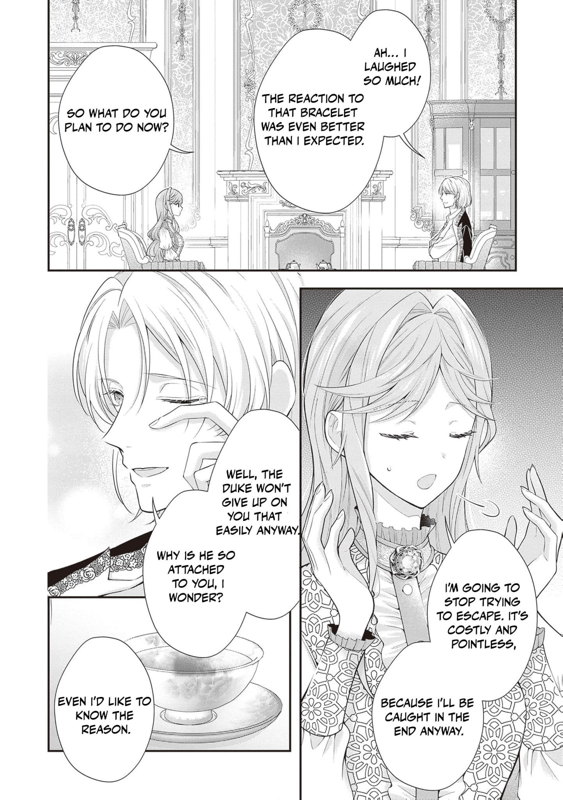Hakyoku Yotei no Akujo no Hazu ga, Reitetsu Koushaku-sama ga Wakaretekuremasen! Chapter 19 page 20 - 
