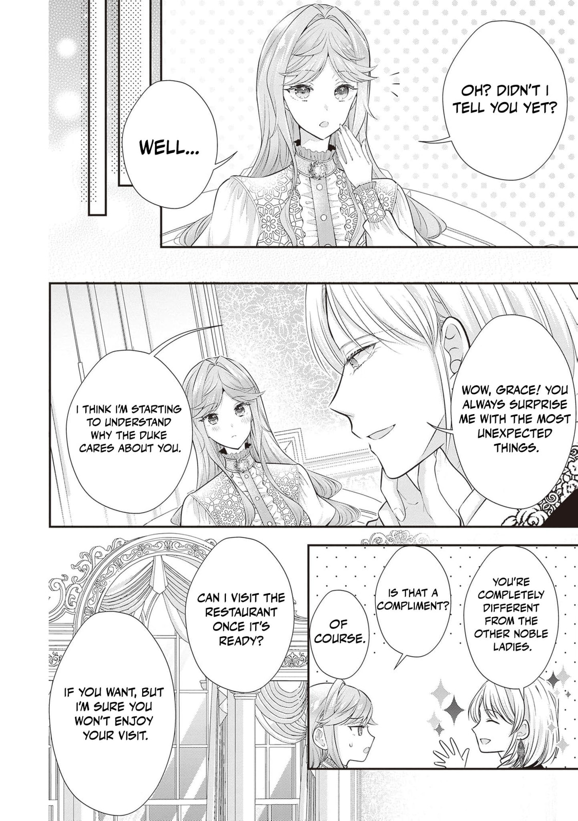 Hakyoku Yotei no Akujo no Hazu ga, Reitetsu Koushaku-sama ga Wakaretekuremasen! Chapter 19 page 22 - 