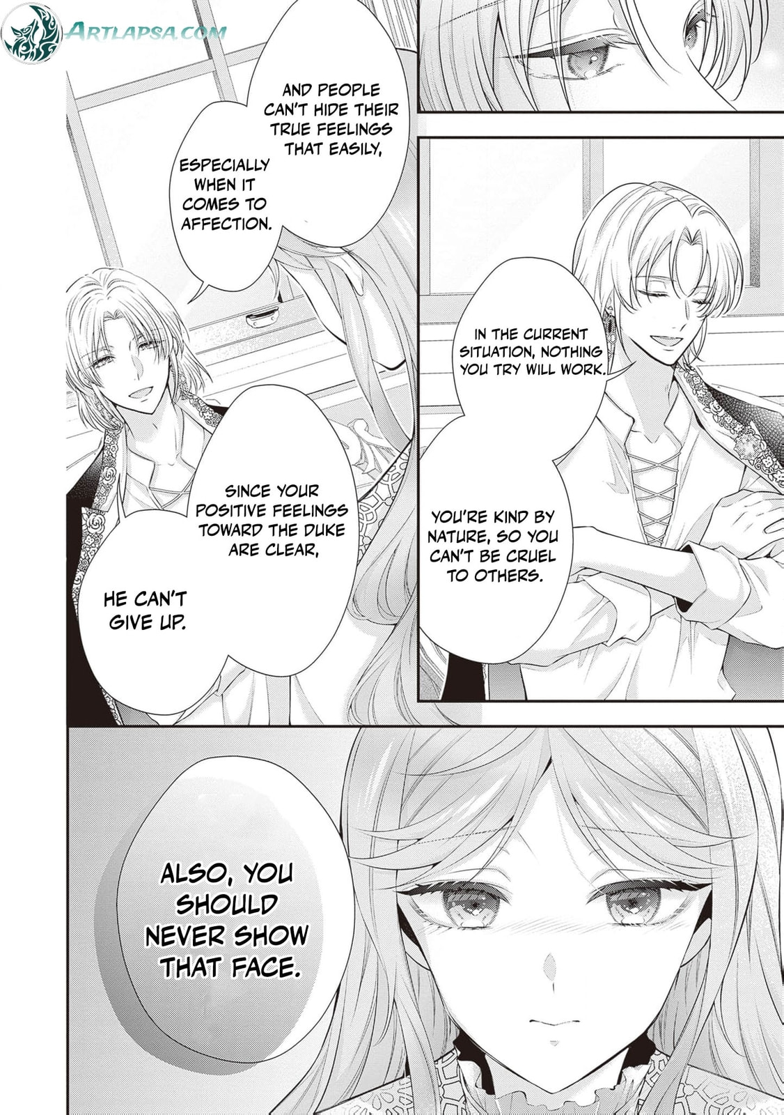 Hakyoku Yotei no Akujo no Hazu ga, Reitetsu Koushaku-sama ga Wakaretekuremasen! Chapter 19 page 26 - 