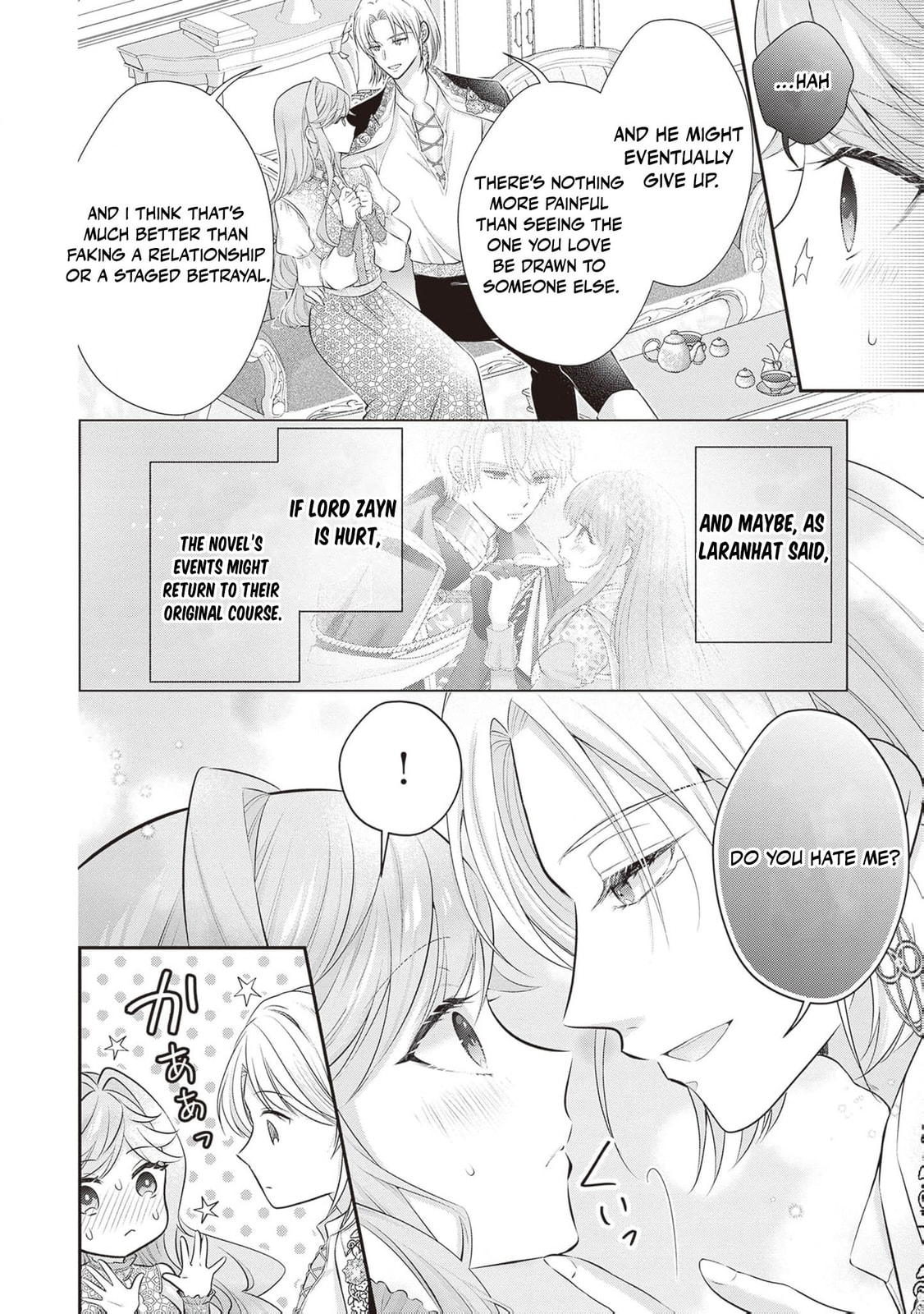 Hakyoku Yotei no Akujo no Hazu ga, Reitetsu Koushaku-sama ga Wakaretekuremasen! Chapter 19 page 28 - 