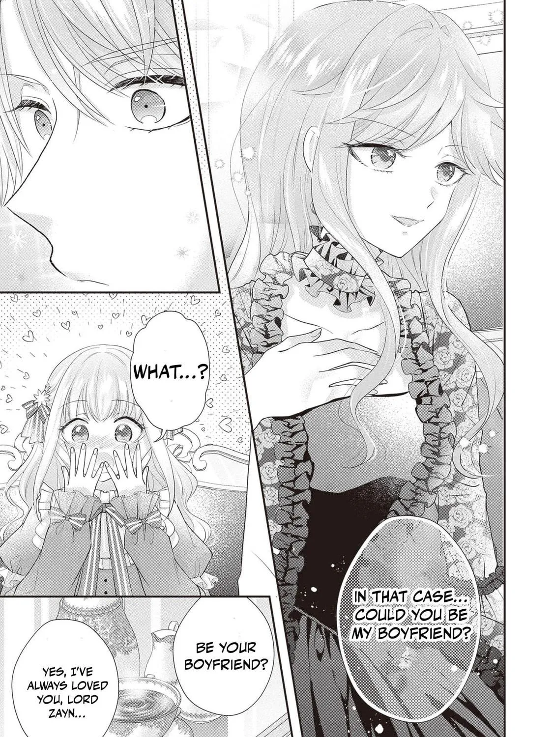 Hakyoku Yotei no Akujo no Hazu ga, Reitetsu Koushaku-sama ga Wakaretekuremasen! Chapter 3 page 53 - 