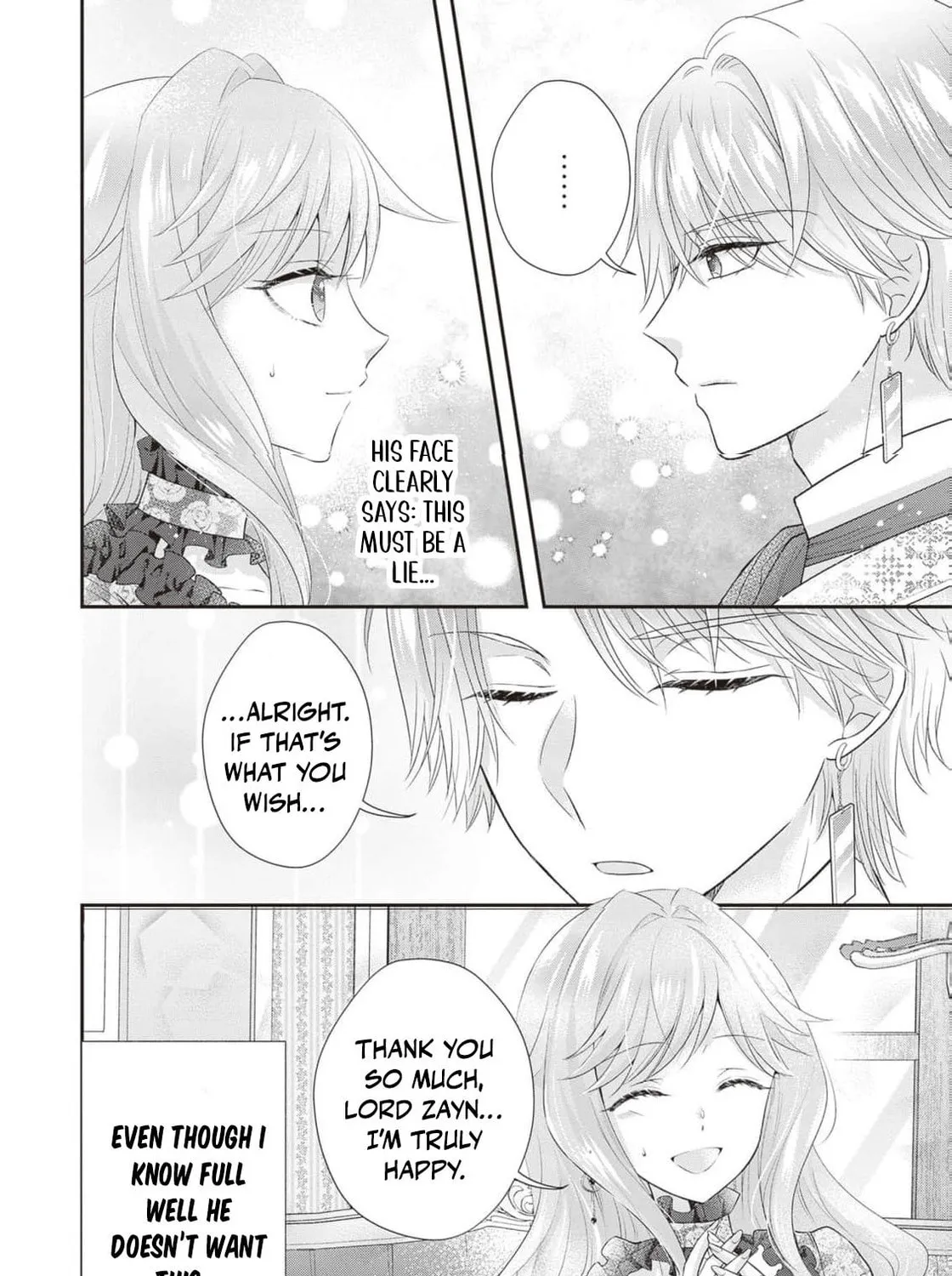 Hakyoku Yotei no Akujo no Hazu ga, Reitetsu Koushaku-sama ga Wakaretekuremasen! Chapter 3 page 55 - 