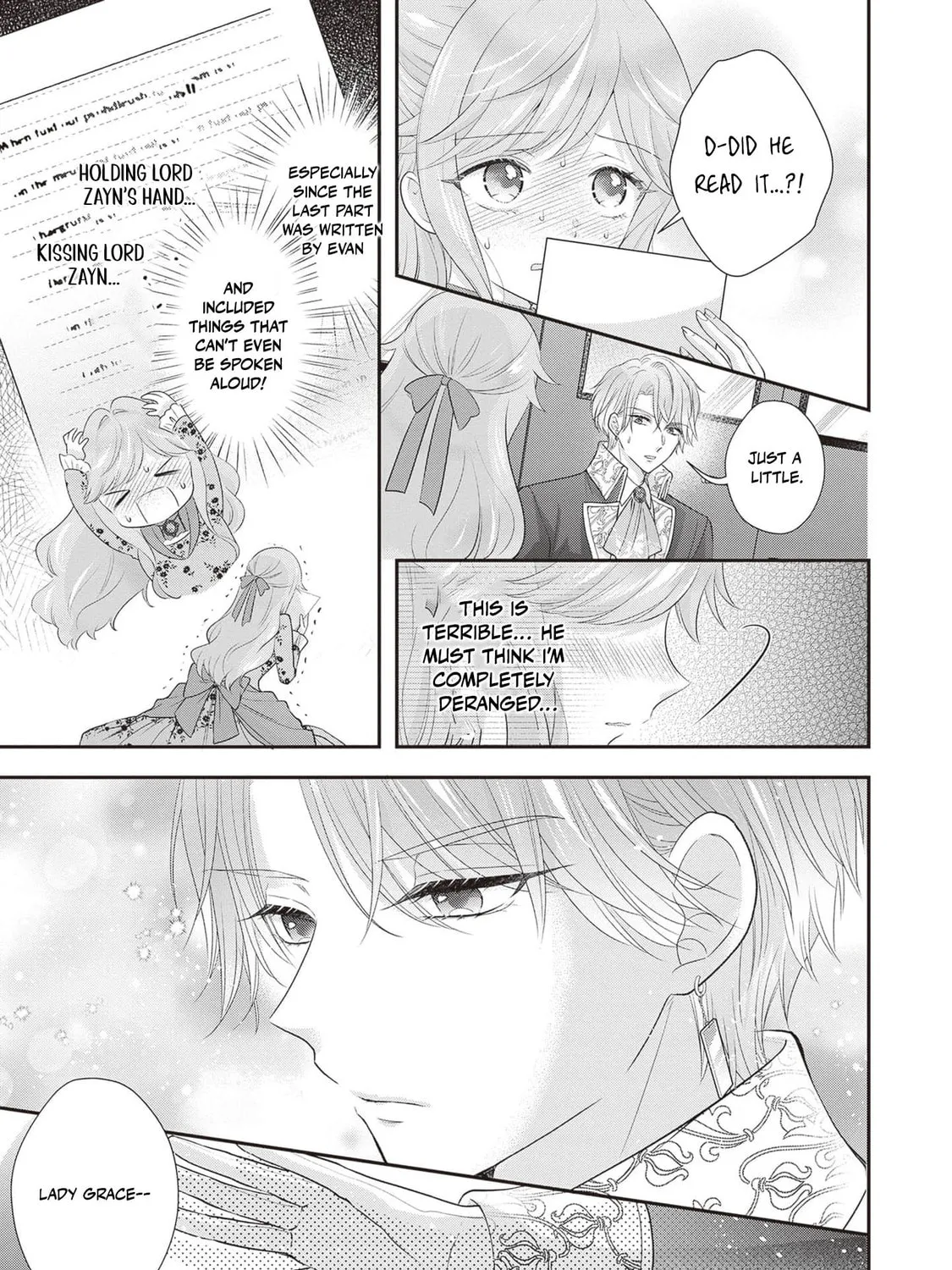 Hakyoku Yotei no Akujo no Hazu ga, Reitetsu Koushaku-sama ga Wakaretekuremasen! Chapter 5 page 37 - 
