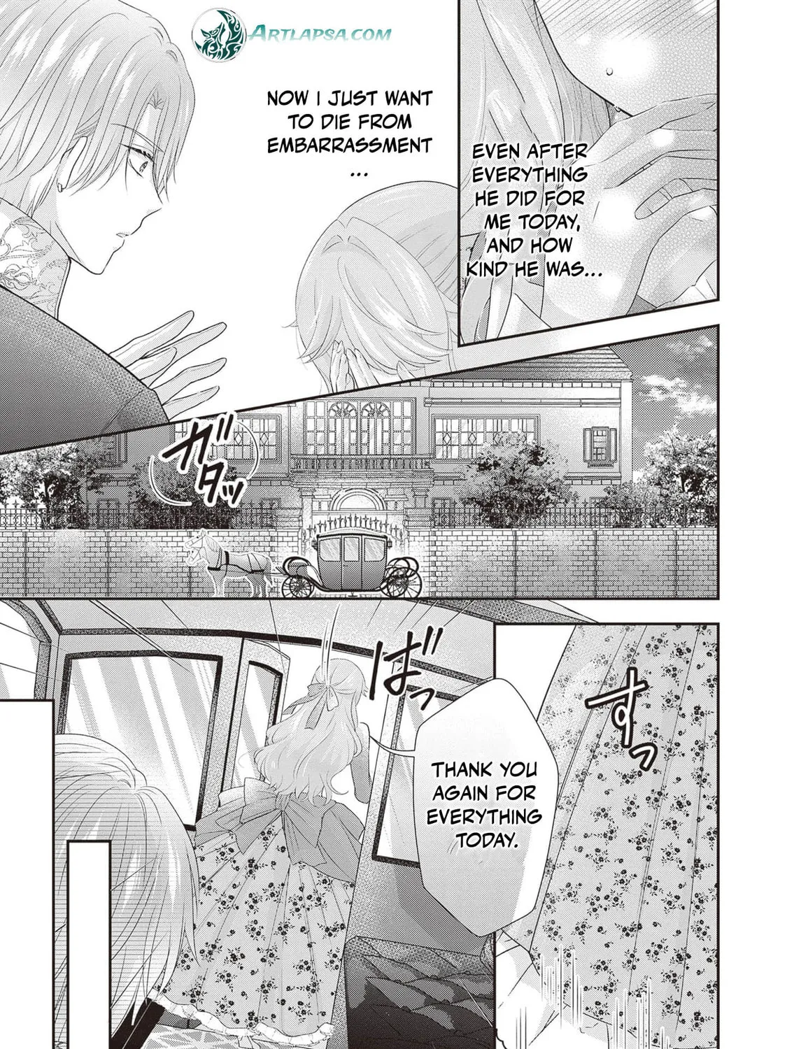 Hakyoku Yotei no Akujo no Hazu ga, Reitetsu Koushaku-sama ga Wakaretekuremasen! Chapter 5 page 45 - 