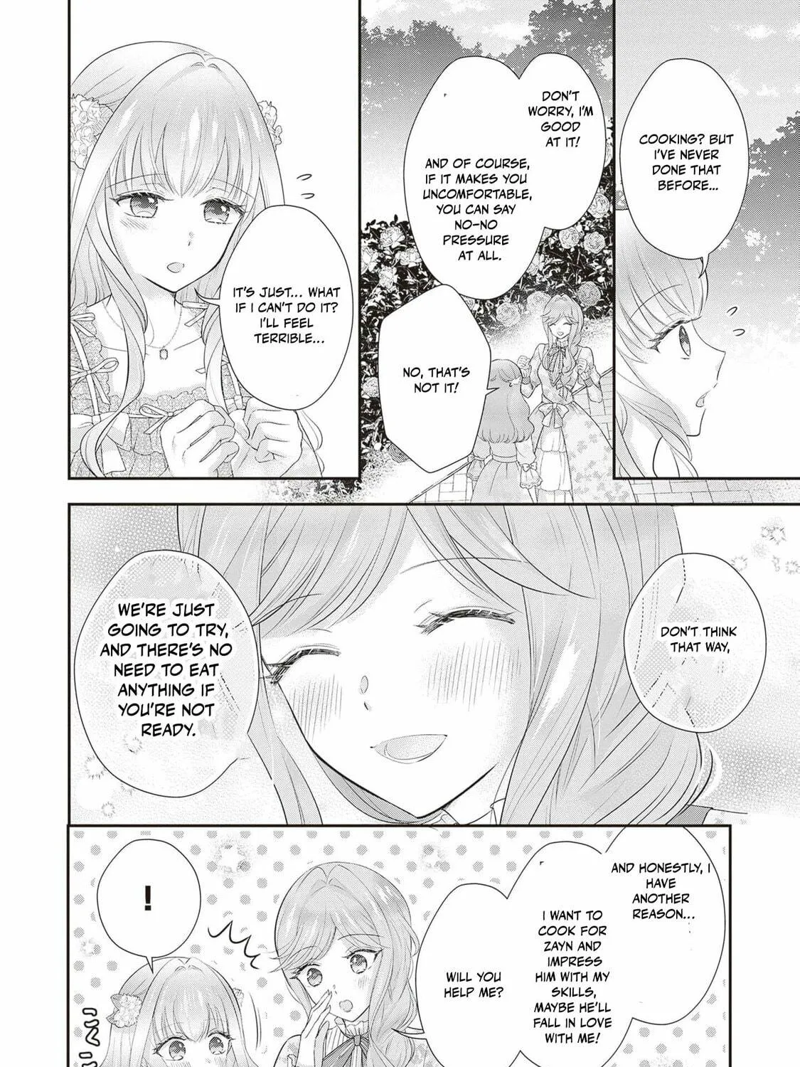 Hakyoku Yotei no Akujo no Hazu ga, Reitetsu Koushaku-sama ga Wakaretekuremasen! Chapter 6 page 35 - 