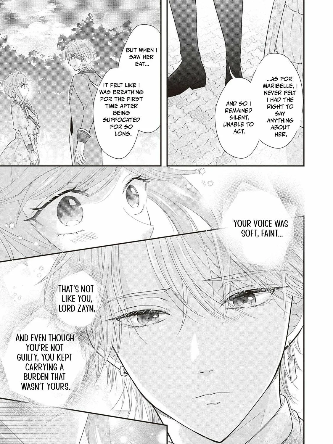 Hakyoku Yotei no Akujo no Hazu ga, Reitetsu Koushaku-sama ga Wakaretekuremasen! Chapter 6 page 49 - 