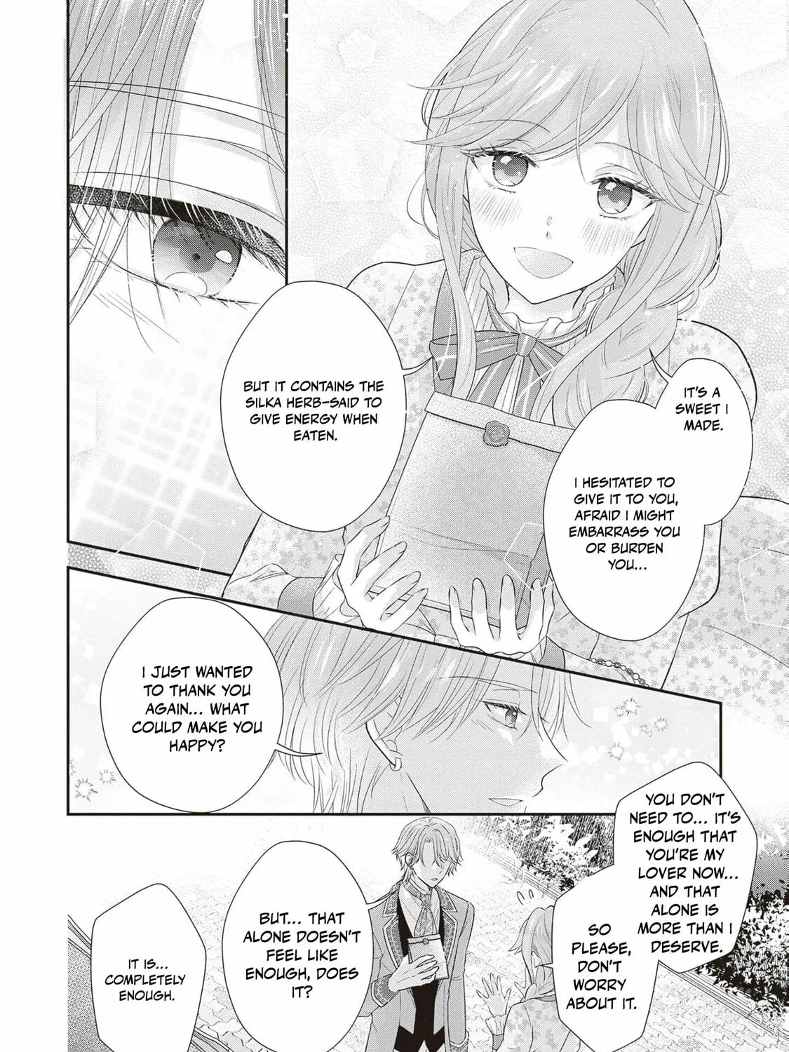 Hakyoku Yotei no Akujo no Hazu ga, Reitetsu Koushaku-sama ga Wakaretekuremasen! Chapter 6 page 55 - 